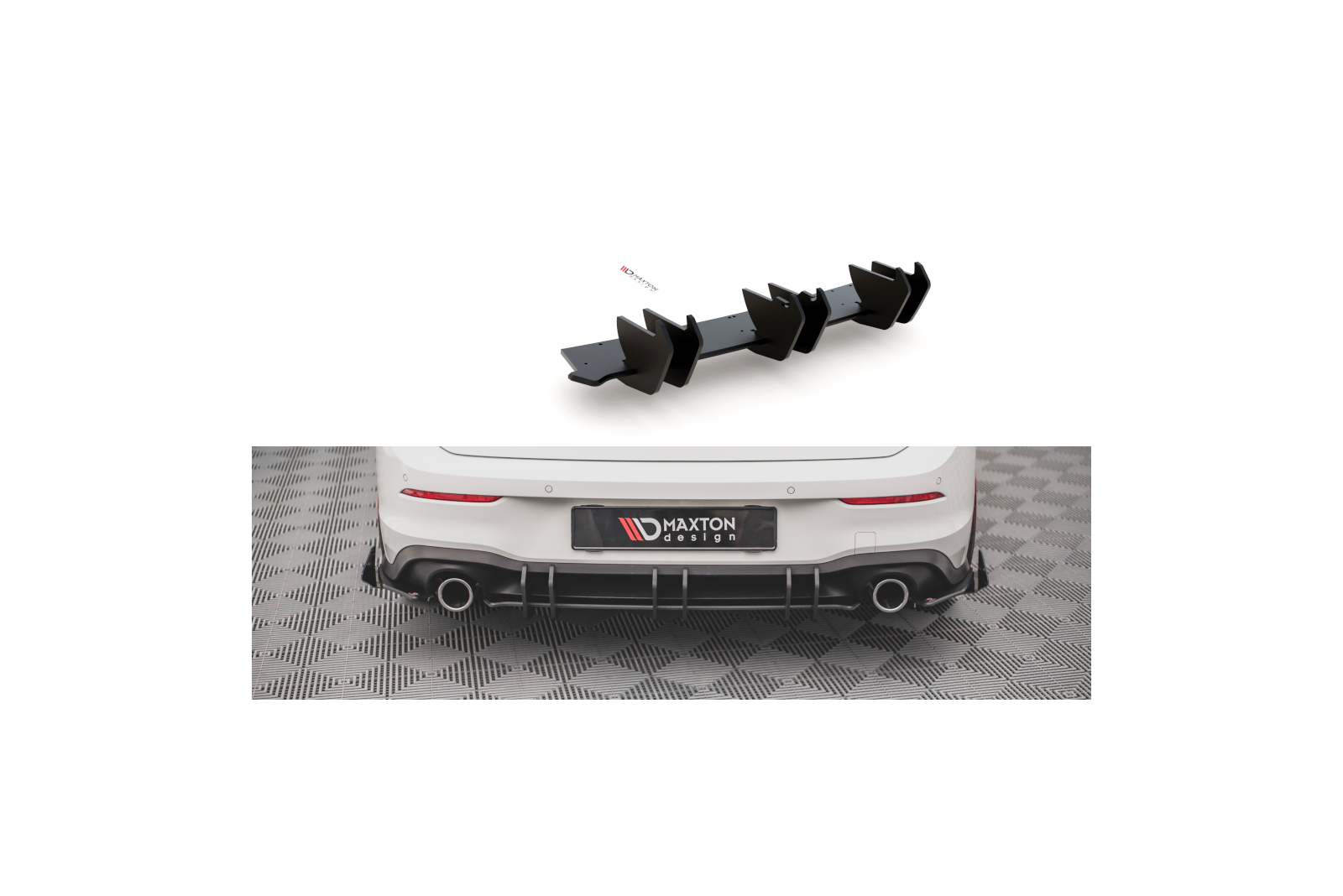 Dyfuzor Tylny Racing Durability V.2 Volkswagen Golf 8 GTI 