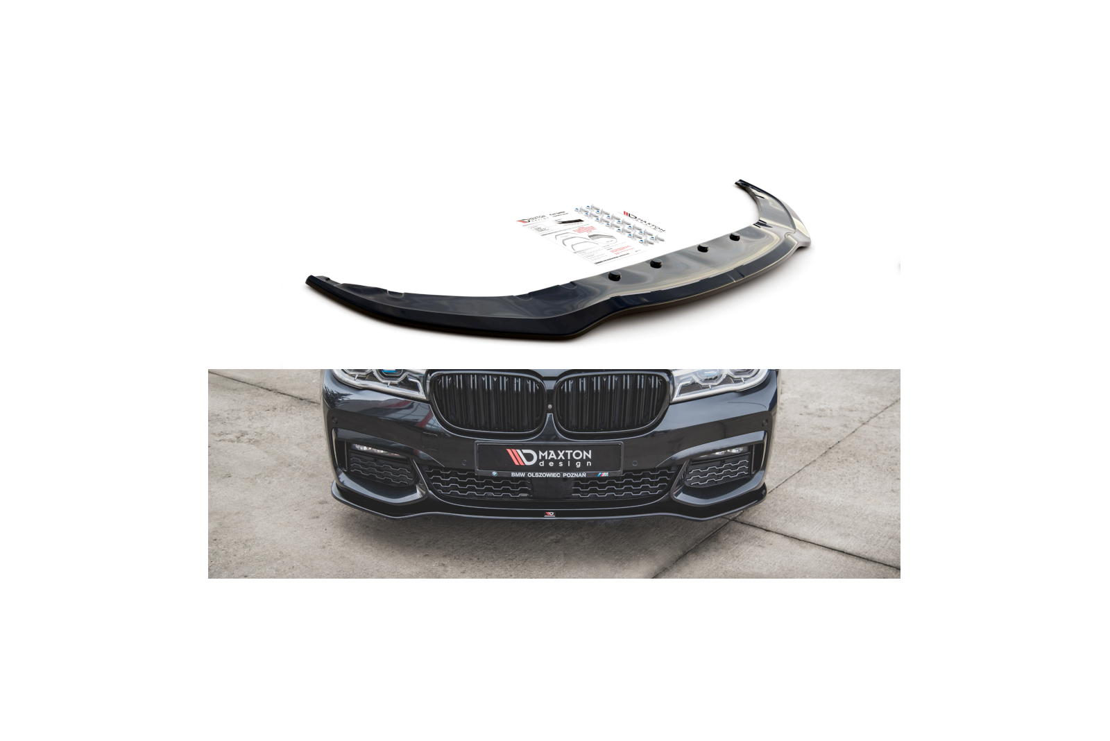 Splitter Przedni V.1 BMW 7 M-Pack G11