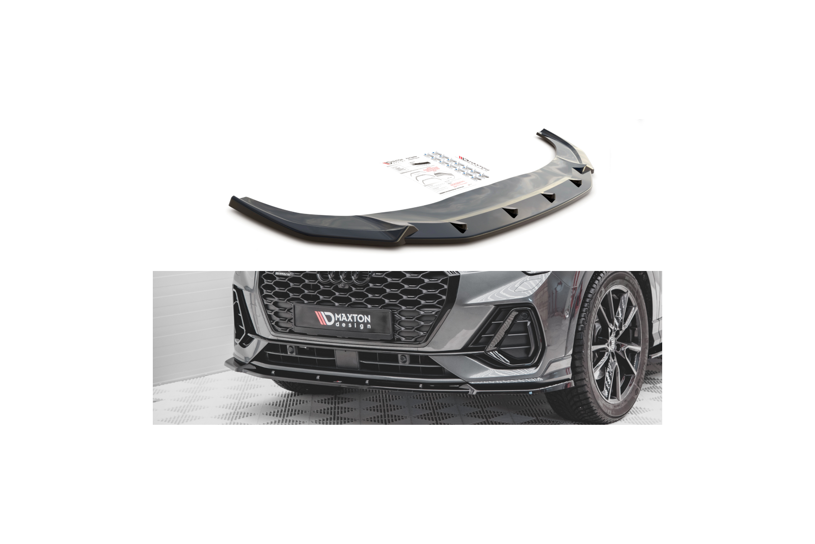 Splitter Przedni V.2 Audi Q3 Sportback S-Line