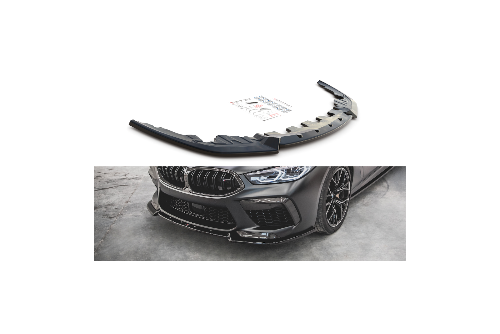 Splitter Przedni V.3 BMW M8 Gran Coupe F93