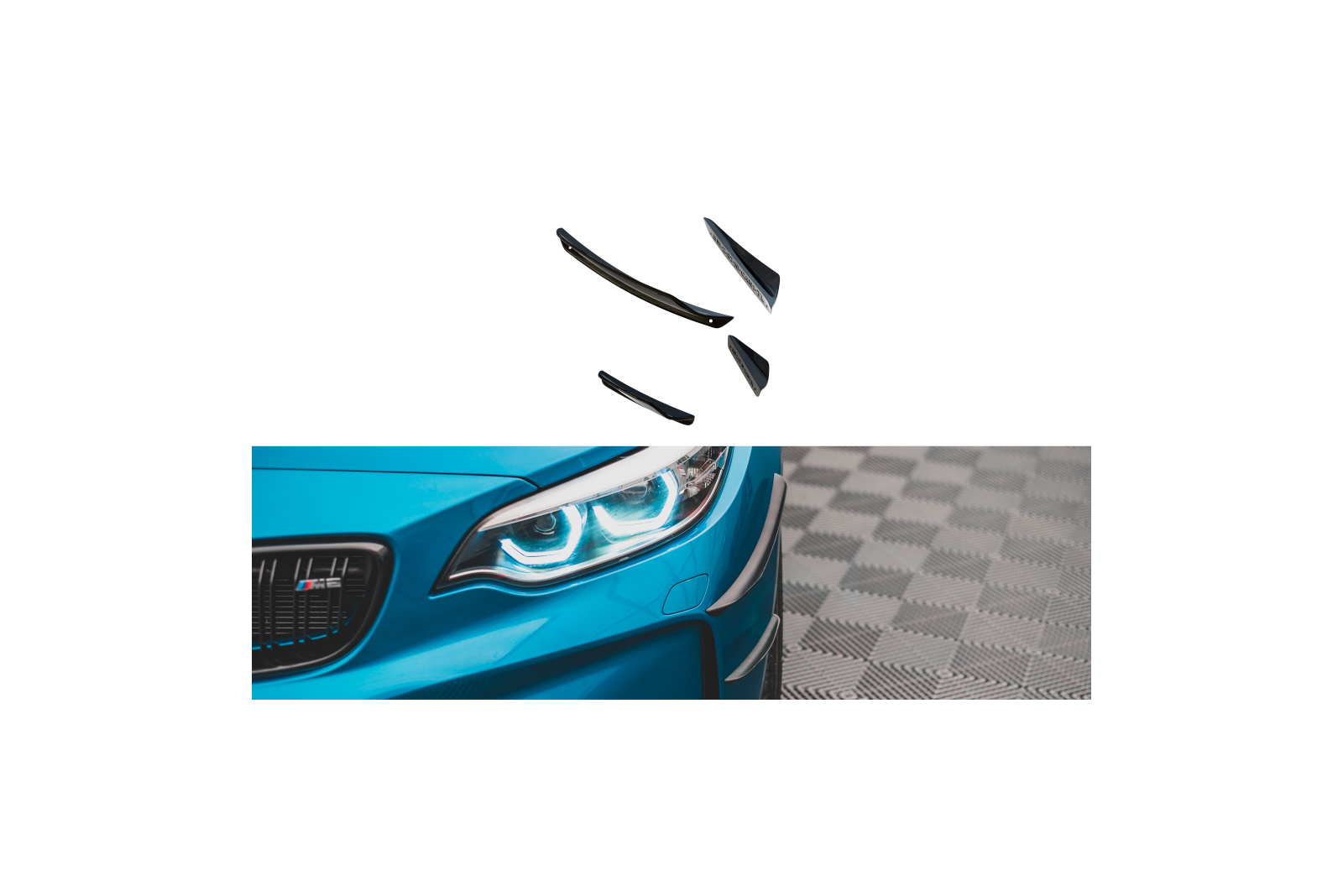 Canards(owiewki przedniego zderzaka) BMW M2 F87