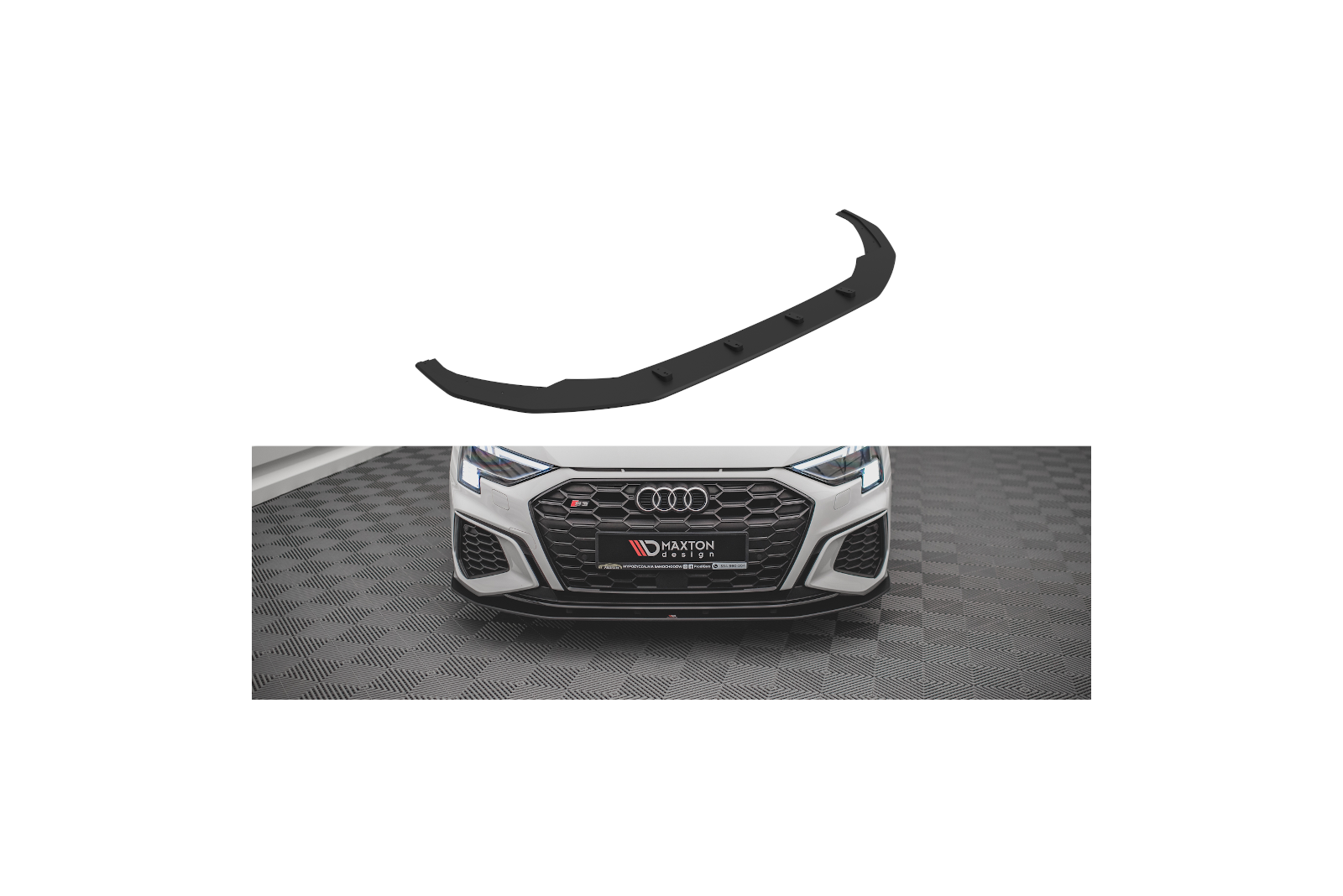 Splitter Przedni Street Pro Audi S3 / A3 S-Line 8Y