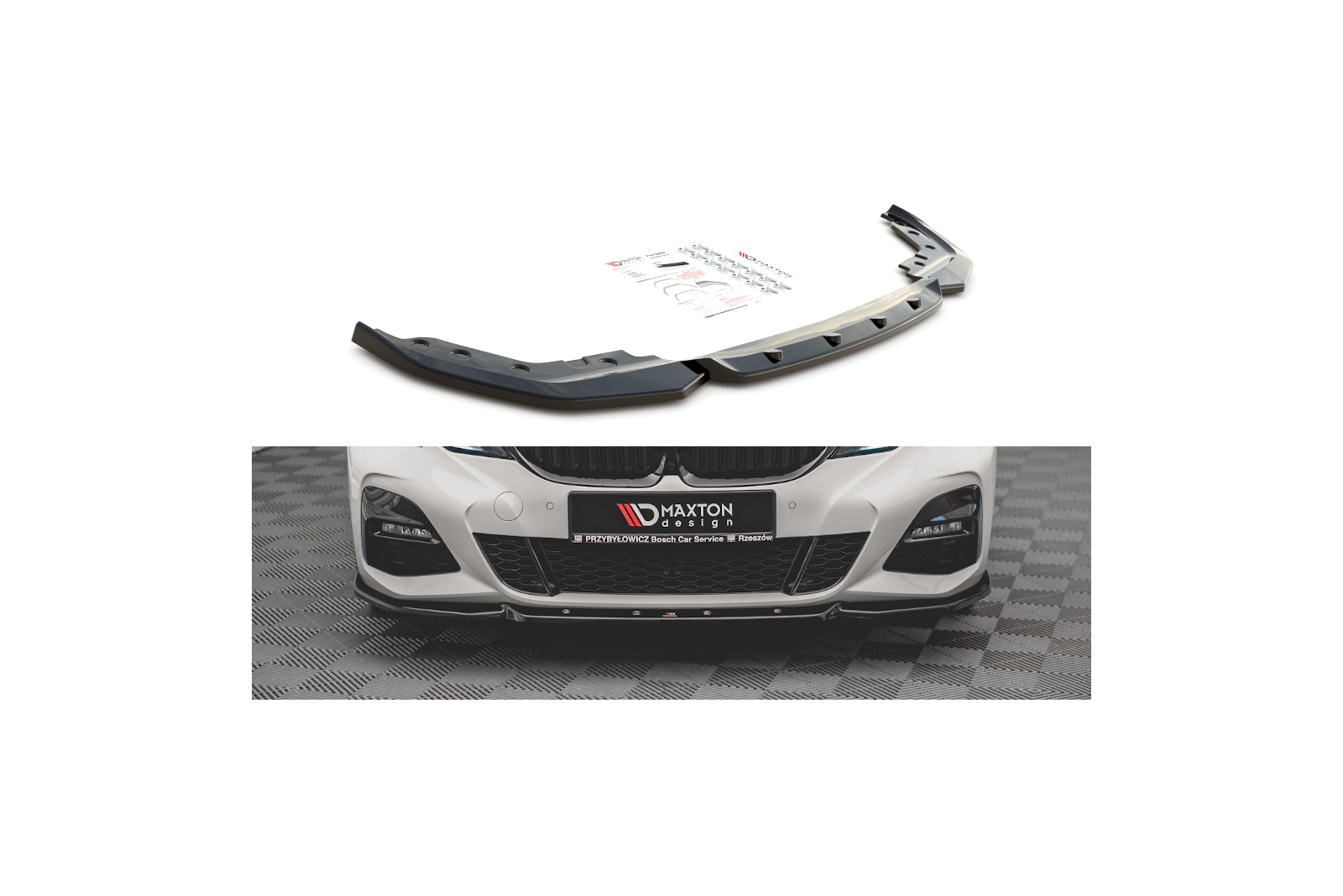 Splitter Przedni V.5 BMW 3 G20 / G21 M-Pack