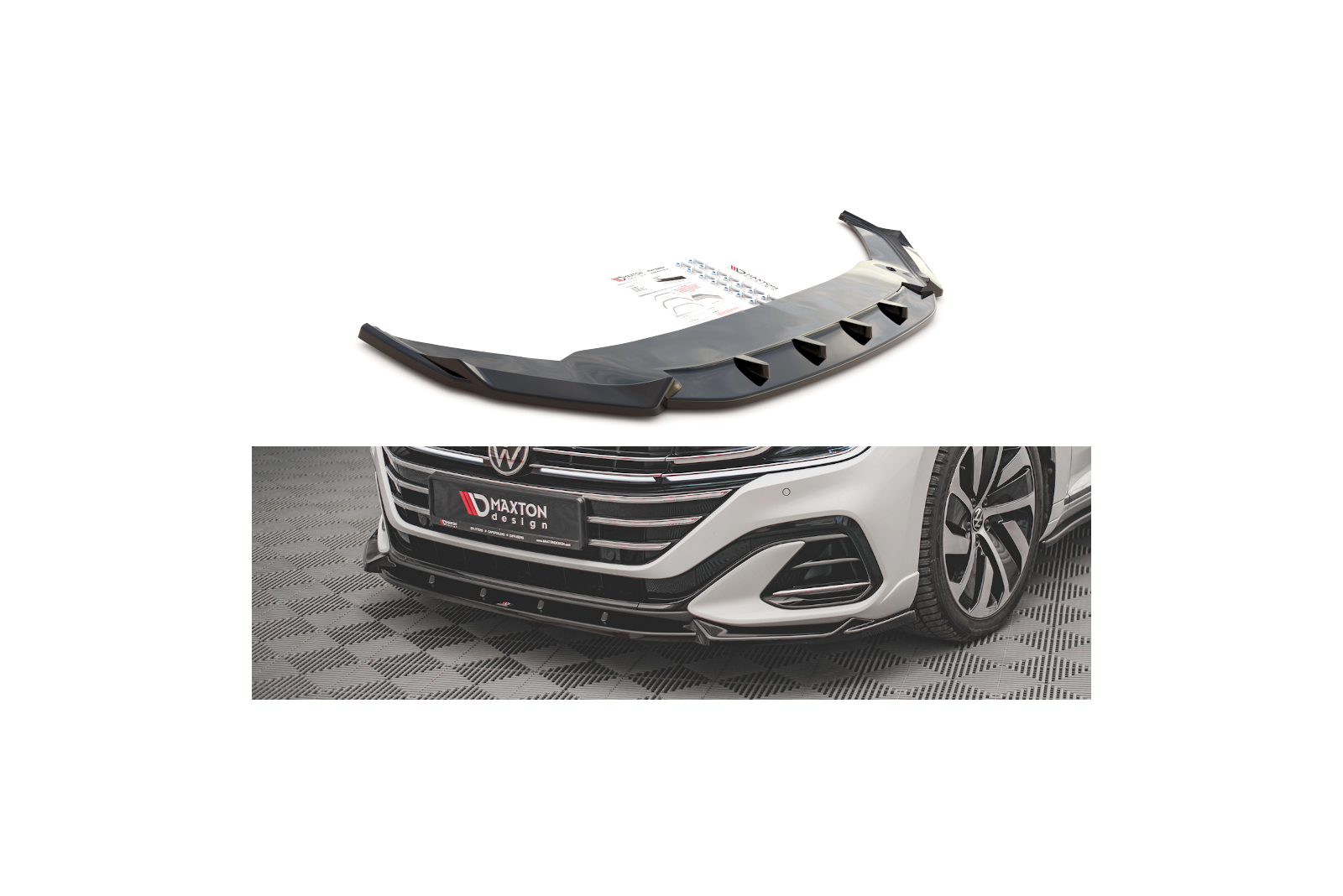 Splitter Przedni V.1 Volkswagen Arteon R-Line Facelift