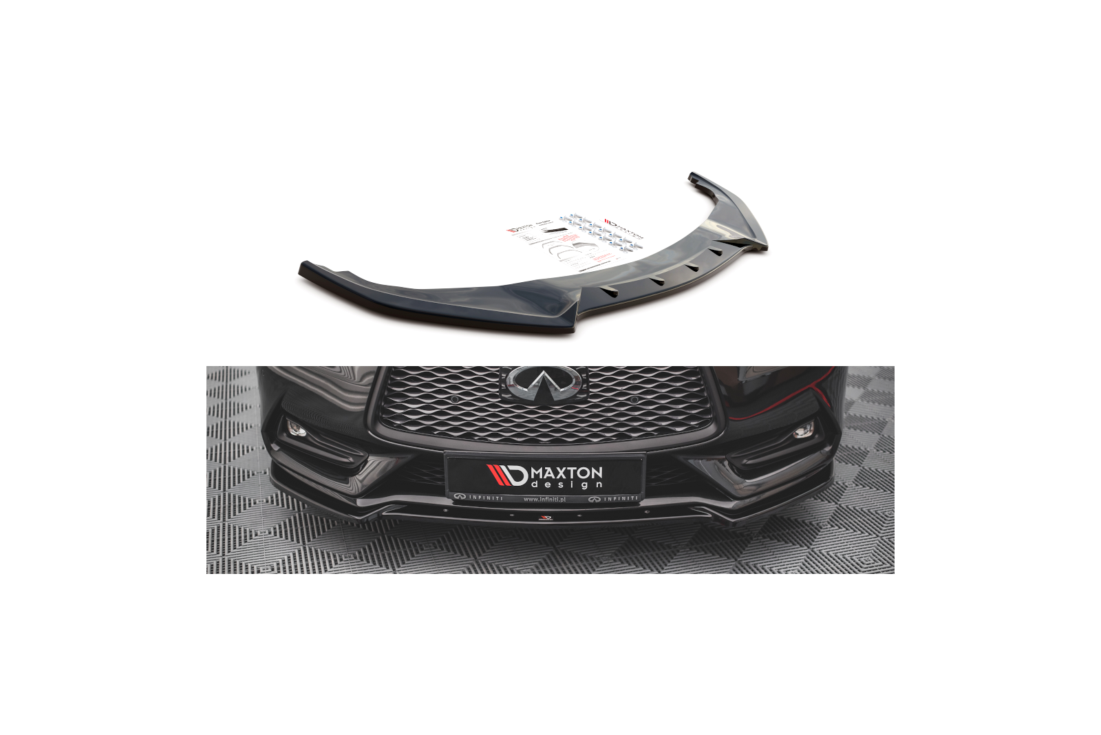 Splitter Przedni Infiniti Q60 S Mk2