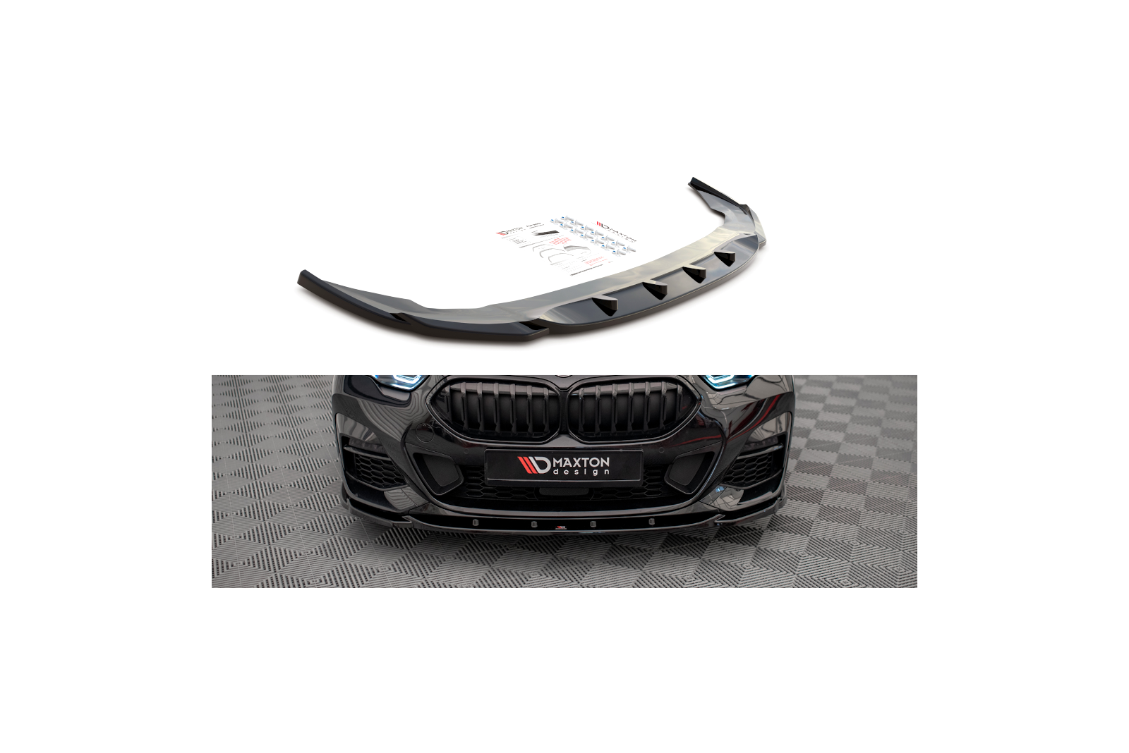 Splitter Przedni V.1 BMW 2 Gran Coupe M-Pack / M235i F44