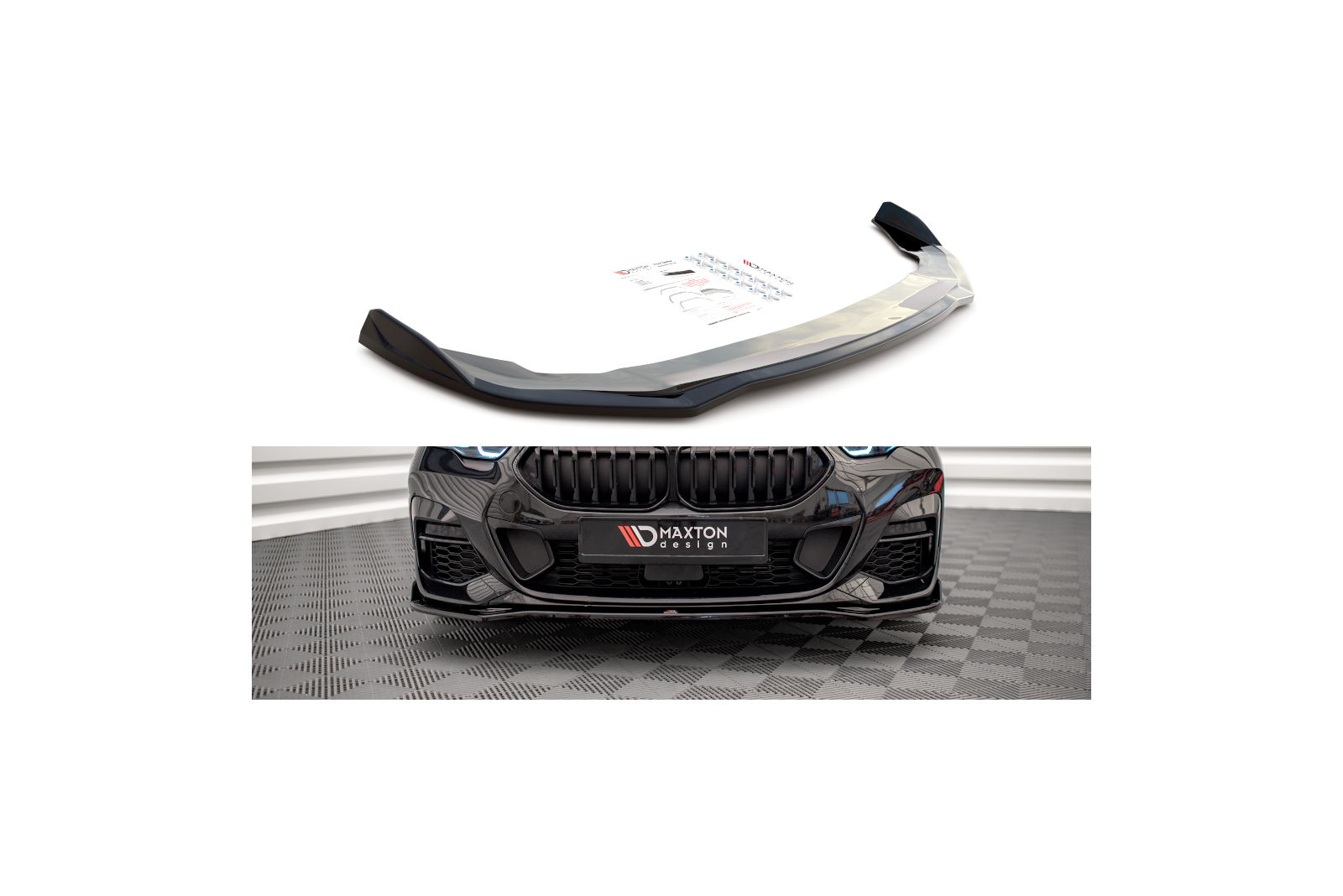 Splitter Przedni V.3 BMW 2 Gran Coupe M-Pack / M235i F44