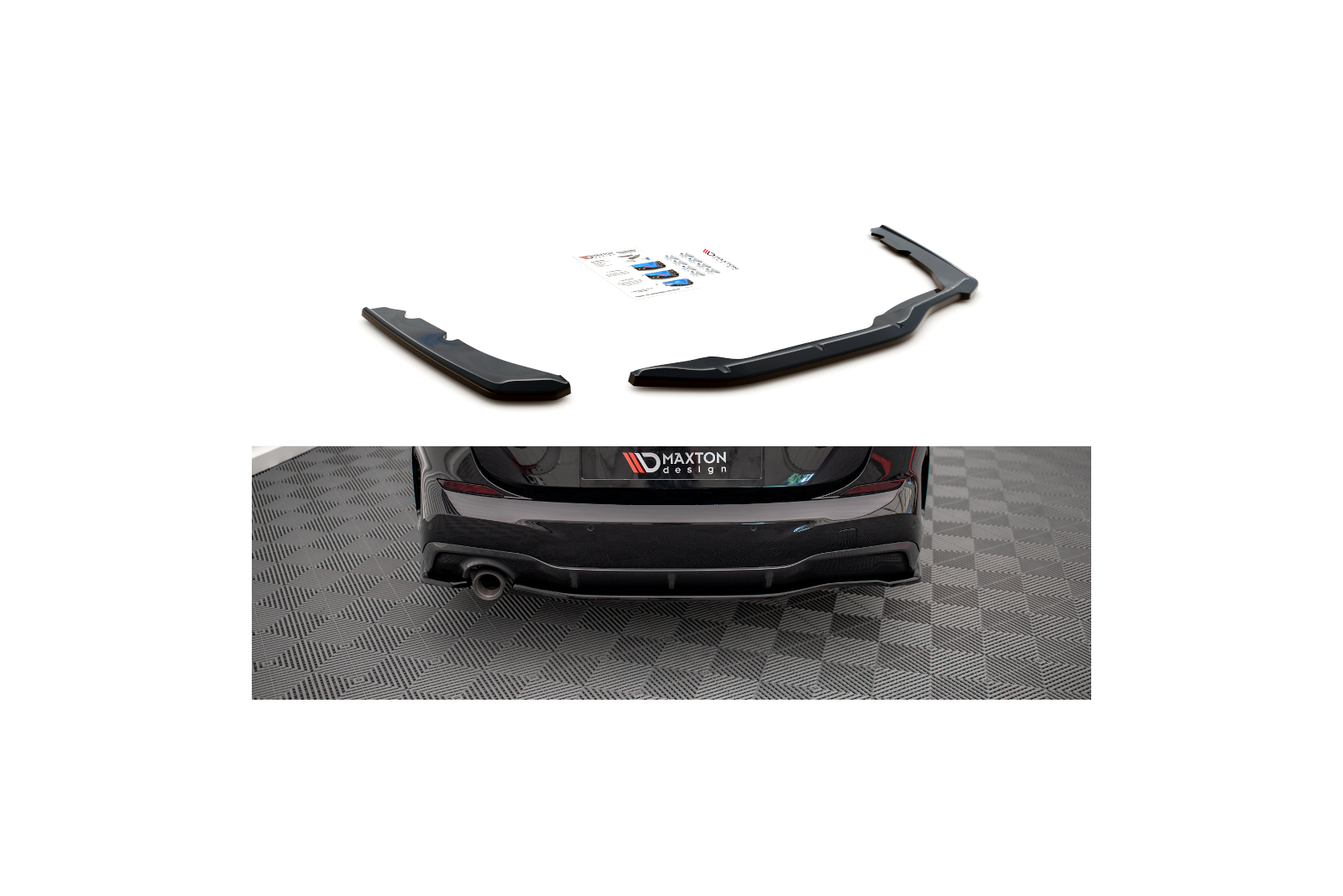 Splittery Tylne Boczne BMW 2 Gran Coupe M-Pack F44