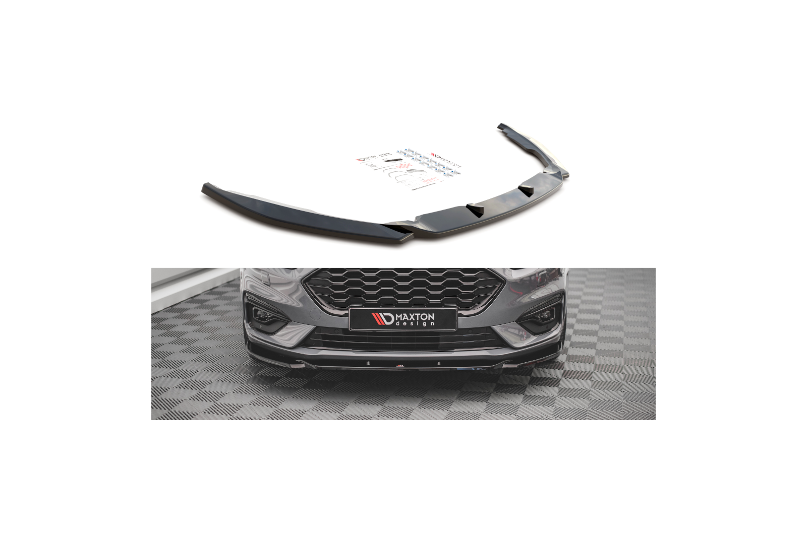 Splitter Przedni V.2 Ford Mondeo ST-Line Mk5 Facelift