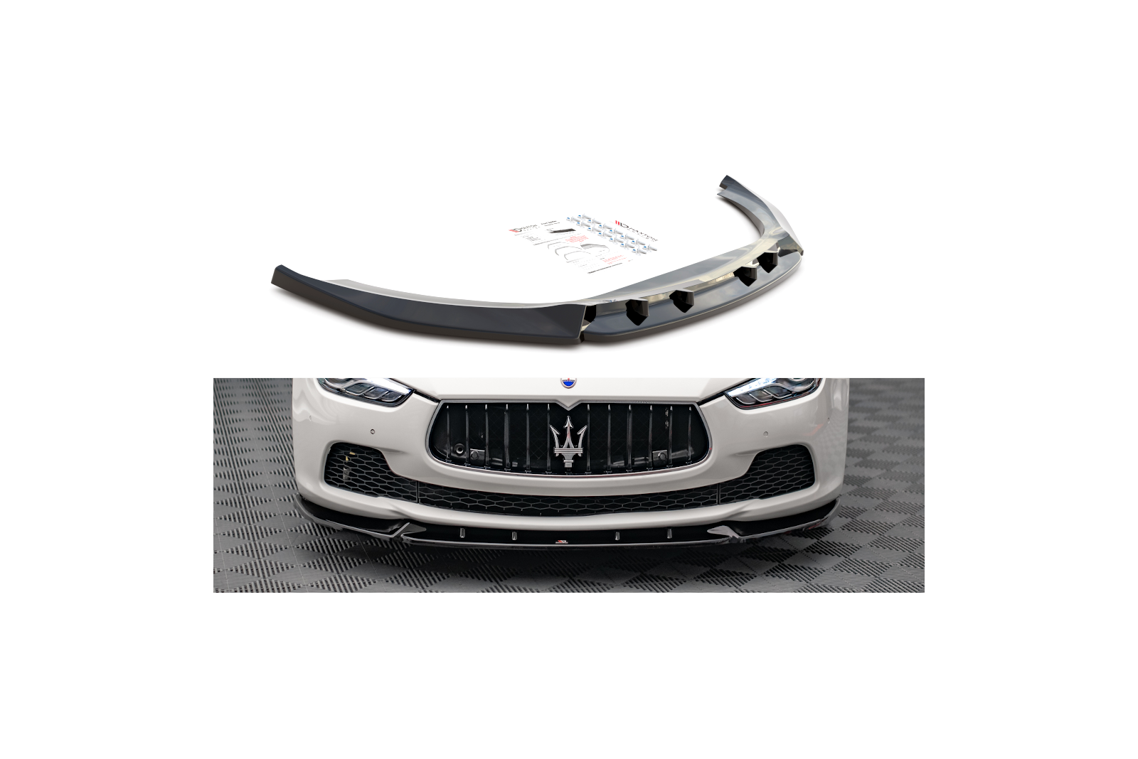 Splitter Przedni V.2 Maserati Ghibli Mk3