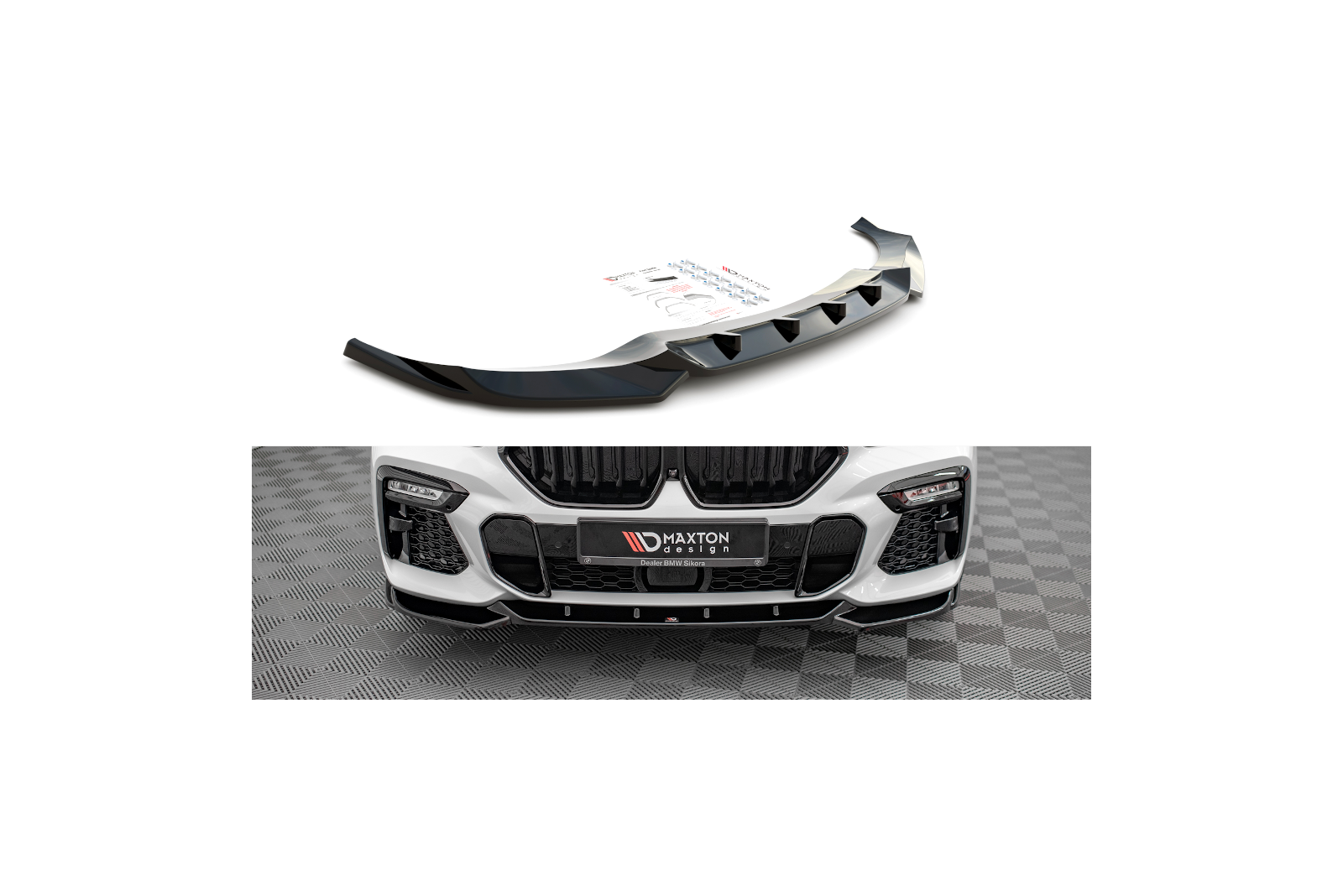 Splitter Przedni V.1 BMW X6 M-Pack G06