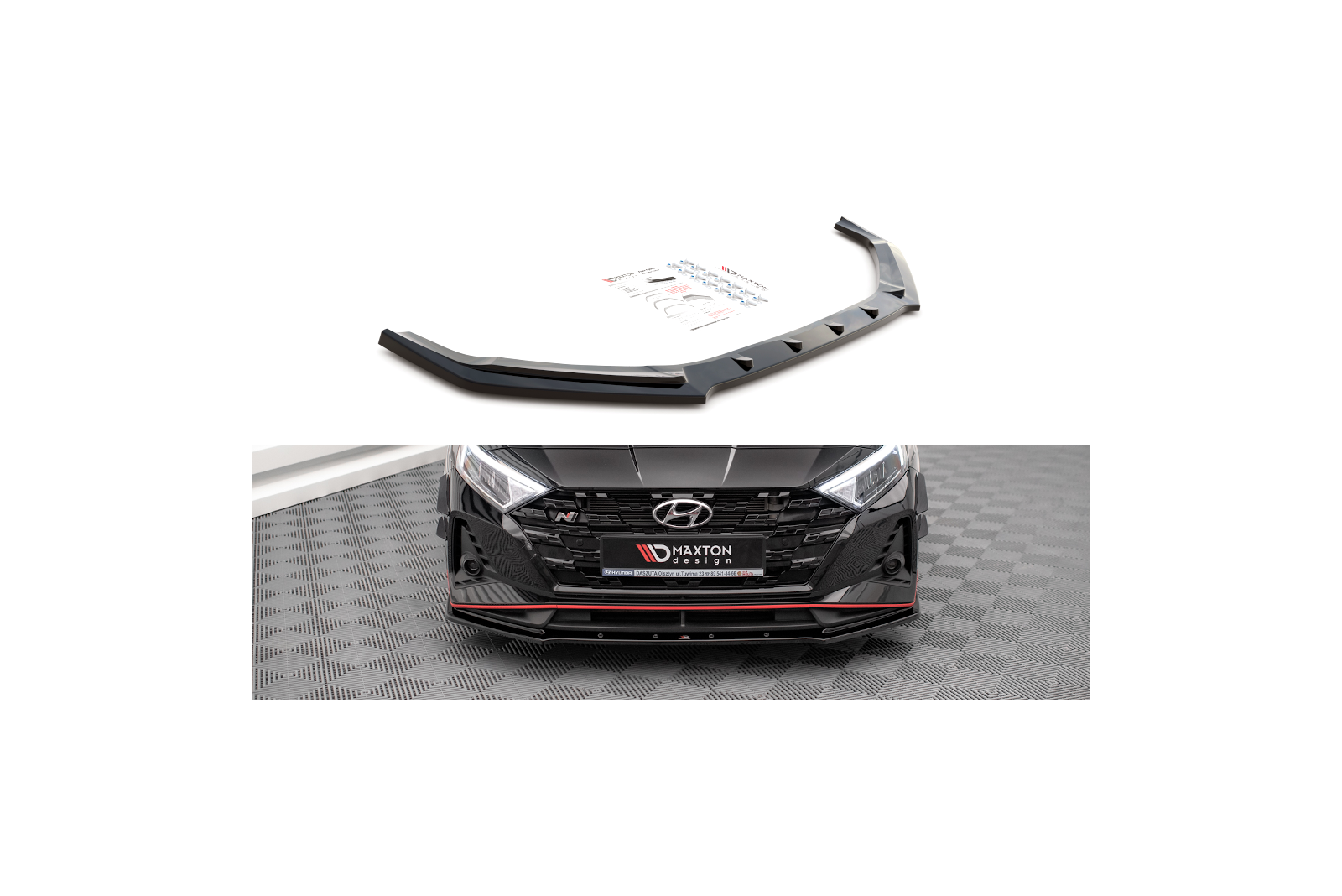 Splitter Przedni V.1 Hyundai I20 N Mk3