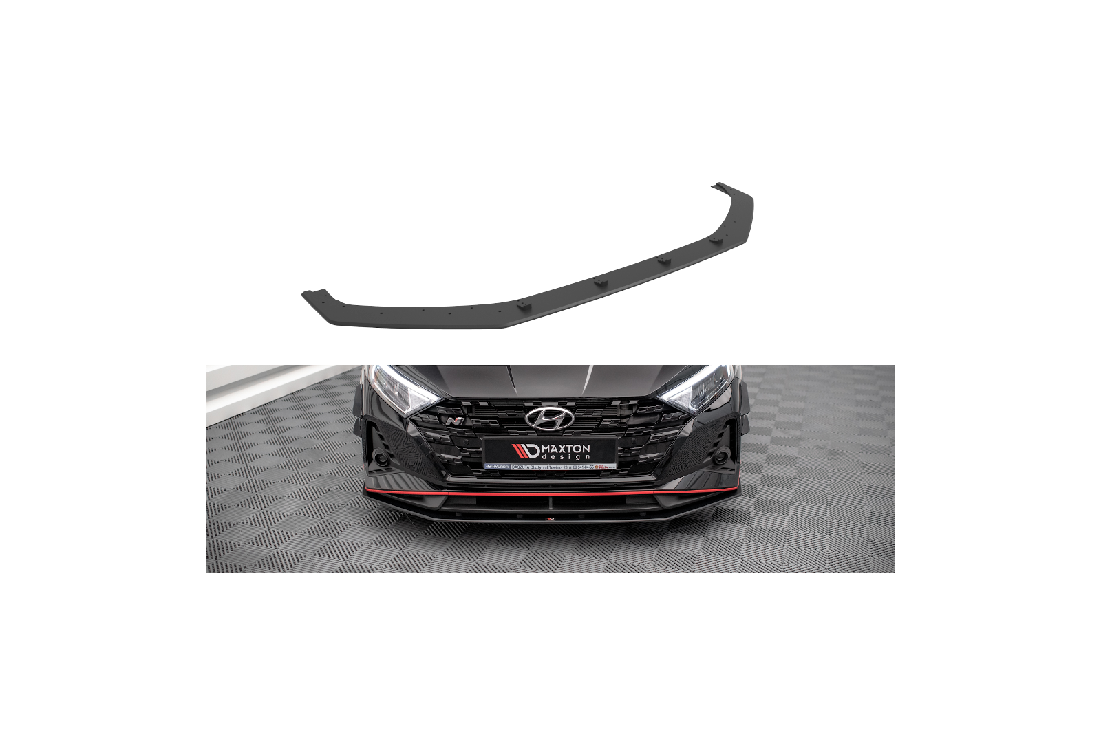 Splitter Przedni Street Pro Hyundai I20 N Mk3