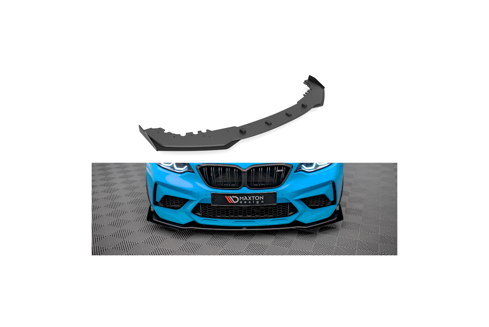 Splitter Przedni Street Pro V.1  + Flaps BMW M2 Competition F87