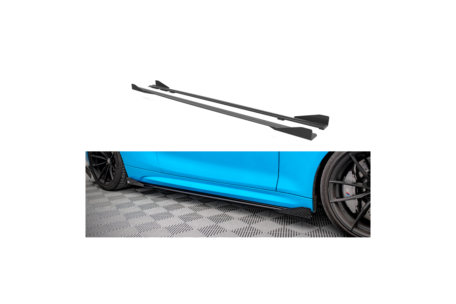 Dokładki progów Street Pro + Flaps BMW M2 F87