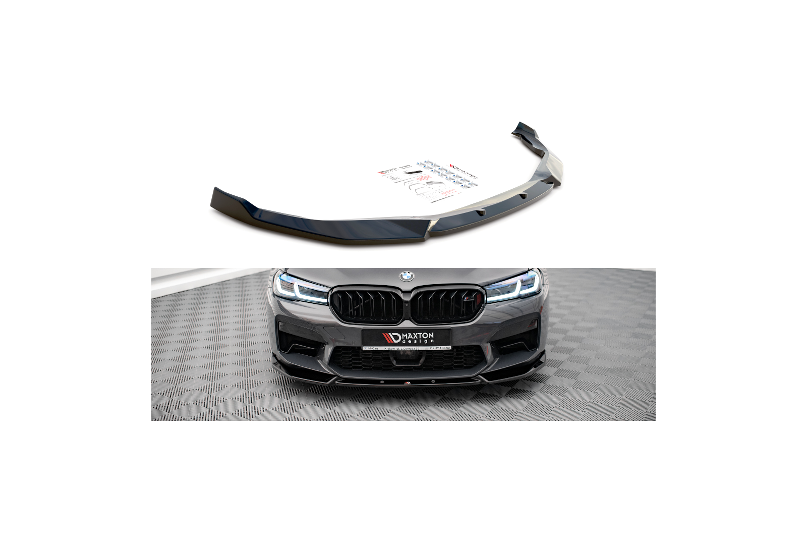 Splitter Przedni V.1 BMW M5 F90 Facelift