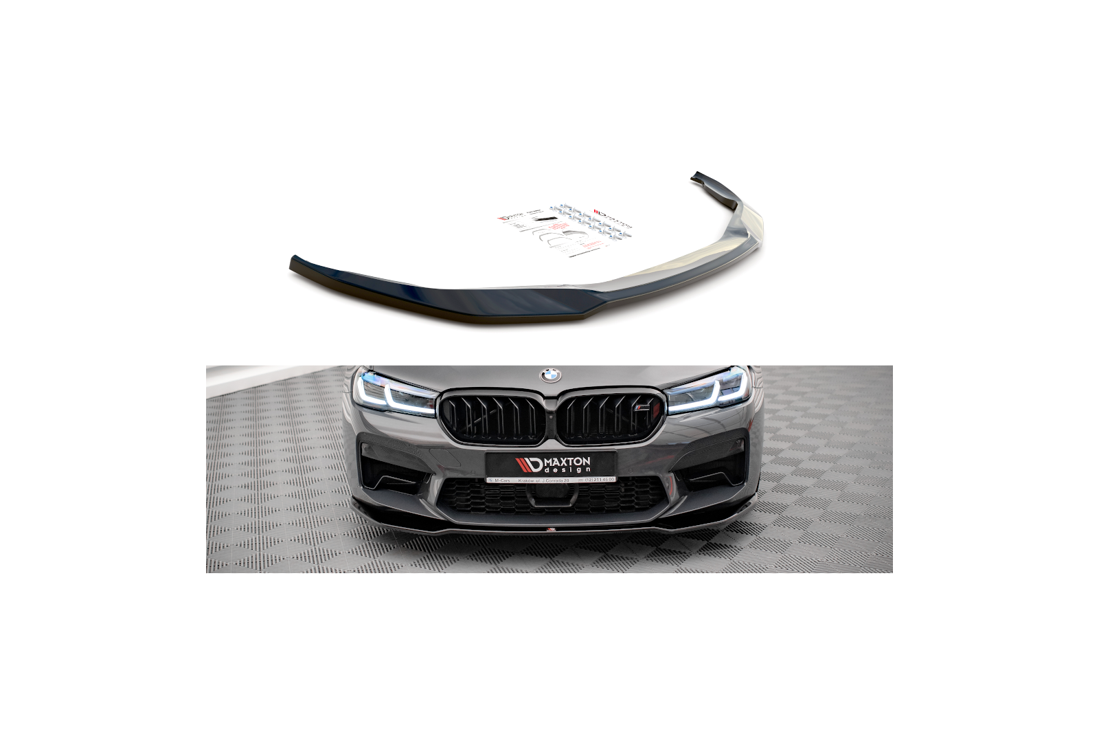 Splitter Przedni V.2 BMW M5 F90 Facelift