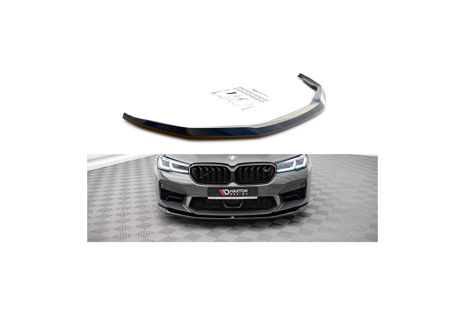 Splitter Przedni V.3 BMW M5 F90 Facelift