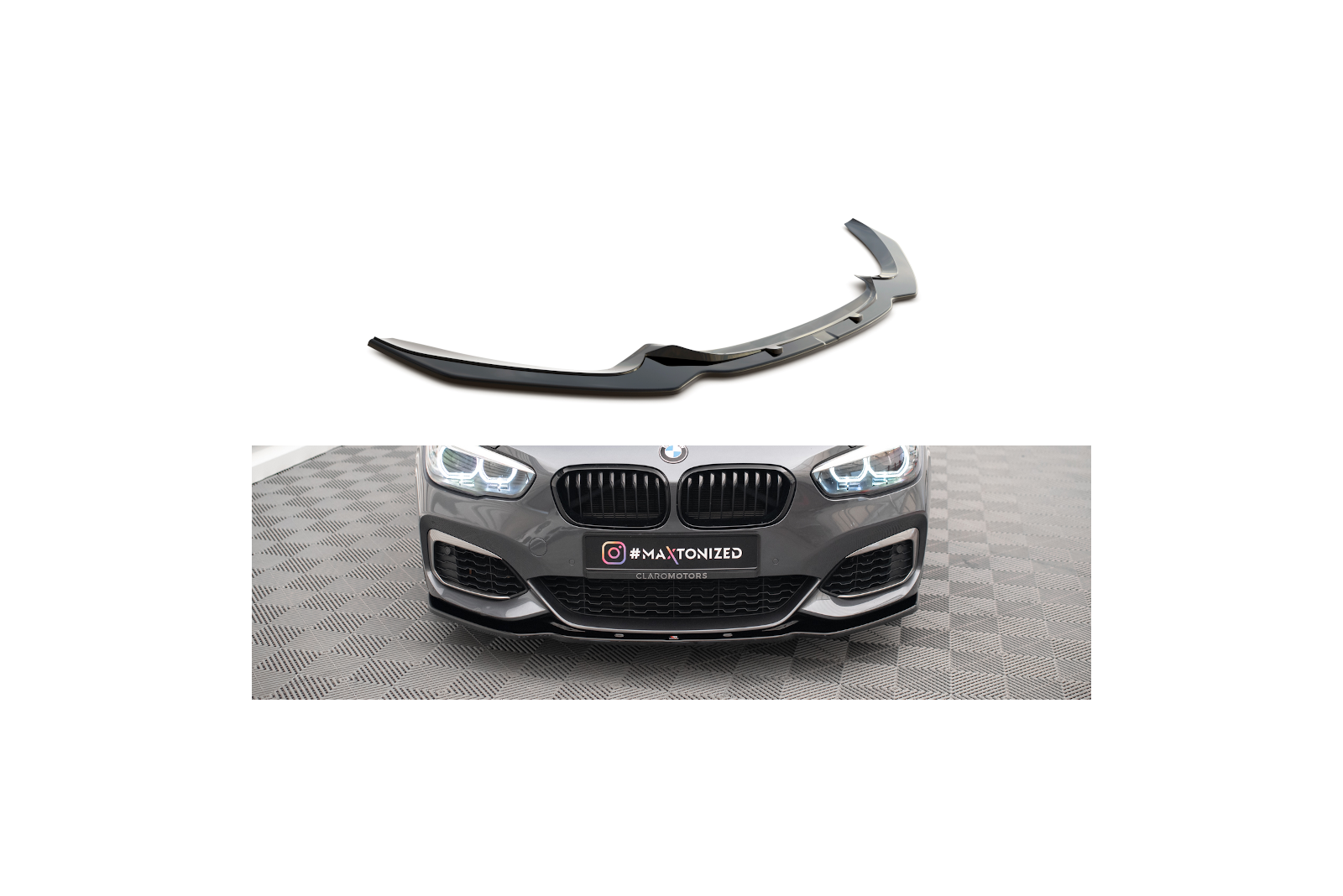 SPLITTER PRZEDNI V.1 BMW 1 F20/F21 M-Power FACELIFT