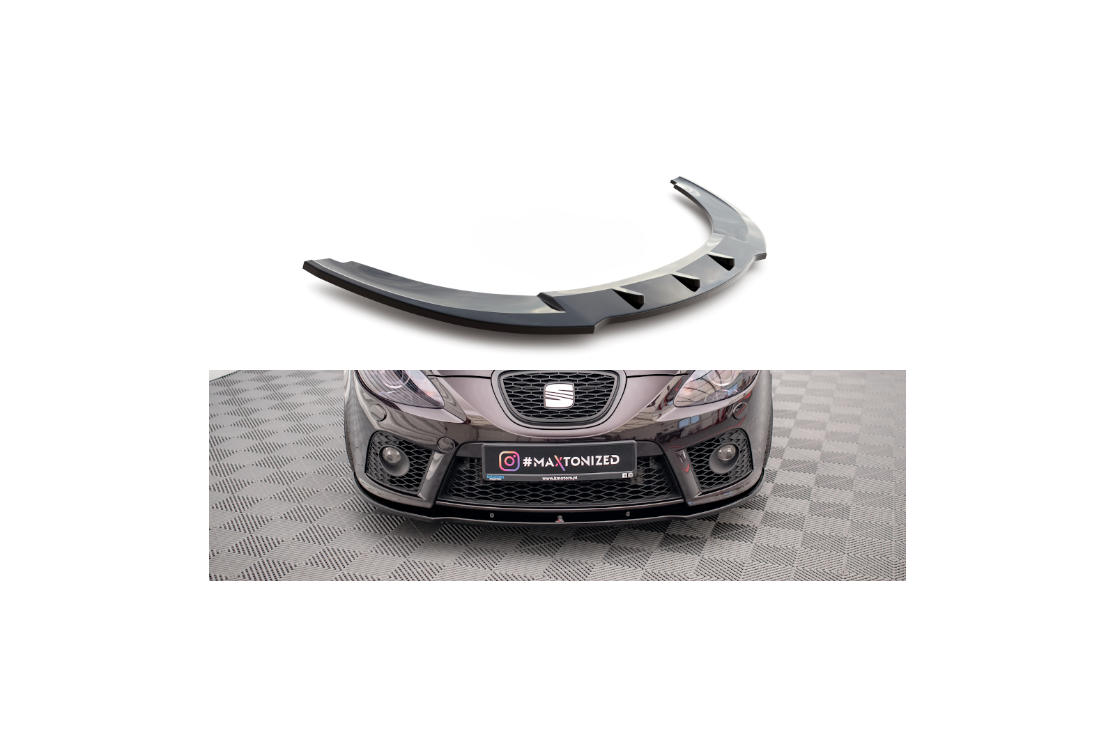 Splitter Przedni Seat Leon II Cupra FR Przedlift