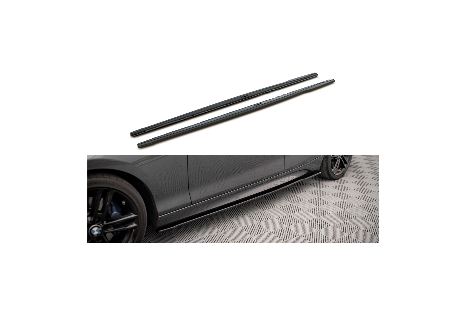 Dokładki Progów V.2 BMW 1 F20 M135i / M140i / M-Pack