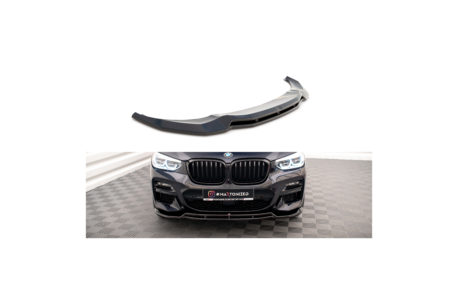 SPLITTER PRZEDNI V.1 BMW X3 G01 M-PACK