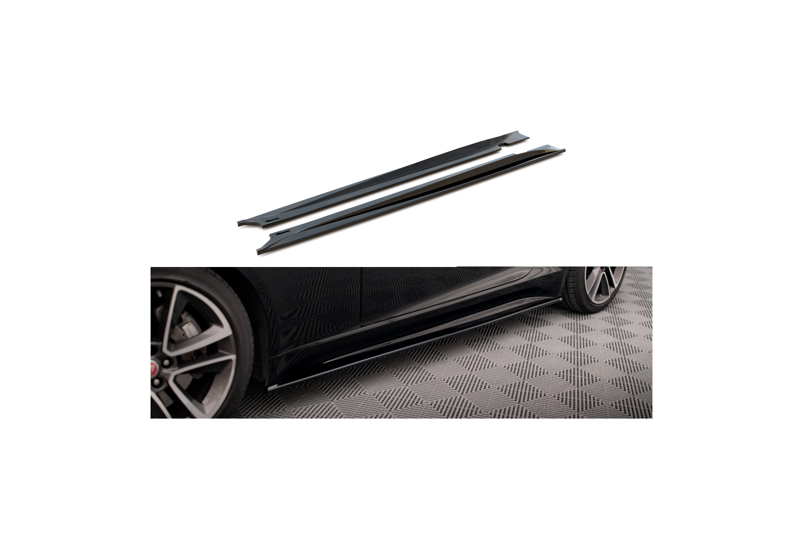 SIDE SKIRTS DIFFUSERS JAGUAR F-TYPE