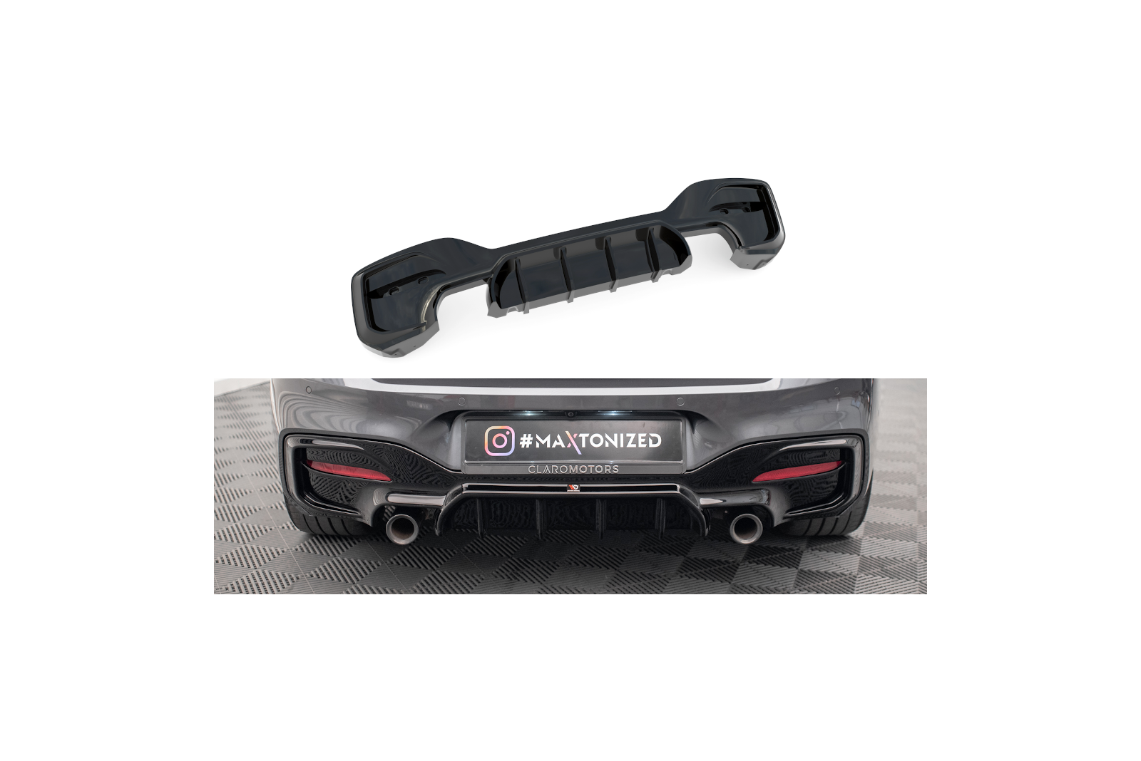 REAR VALANCE Bmw 1 F20/ F21 Facelift M-Power