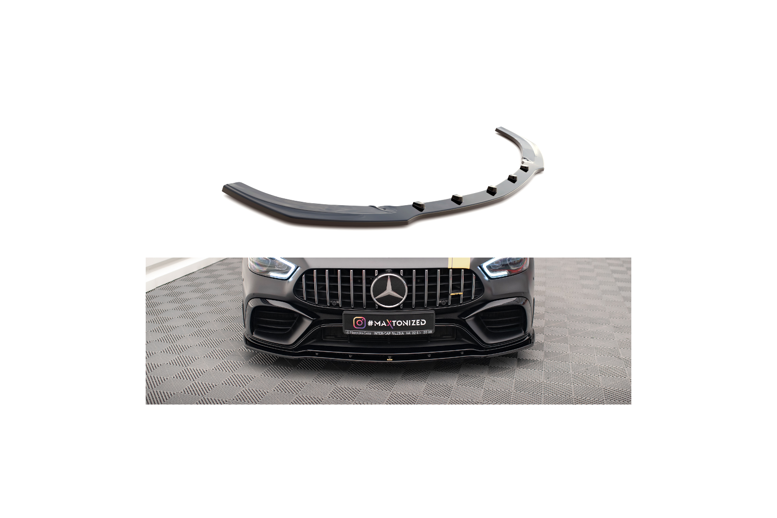 Splitter Przedni V.2 Mercedes-AMG GT 63S 4-Door Coupe Aero