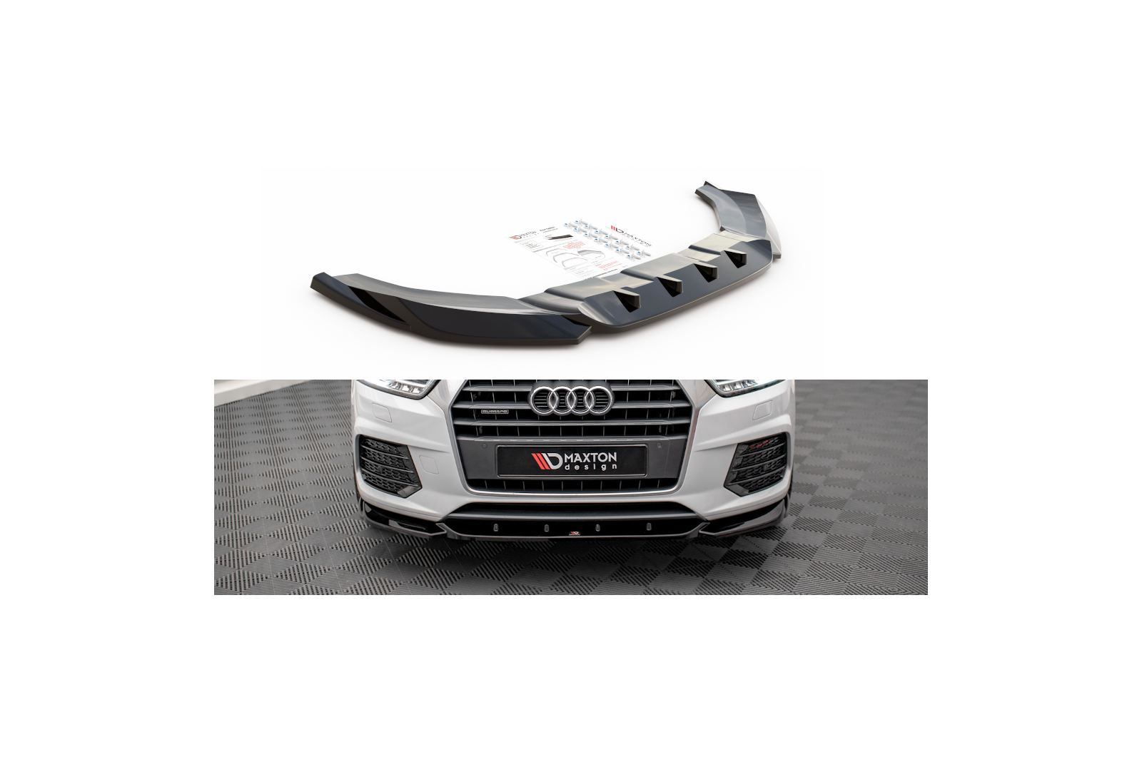 Splitter Przedni V.1 Audi Q3 8U Facelift