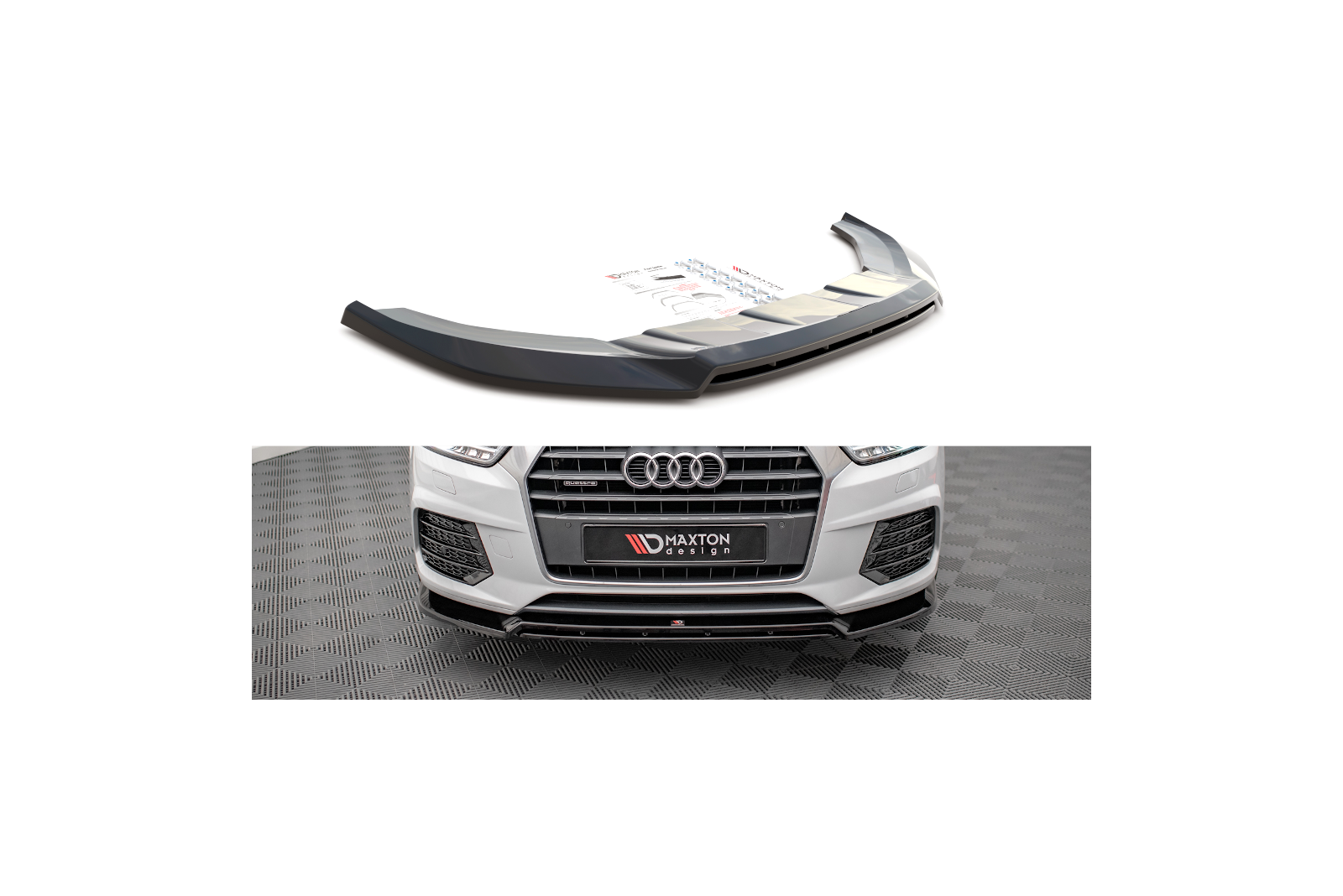 Splitter Przedni V.2 Audi Q3 8U Facelift