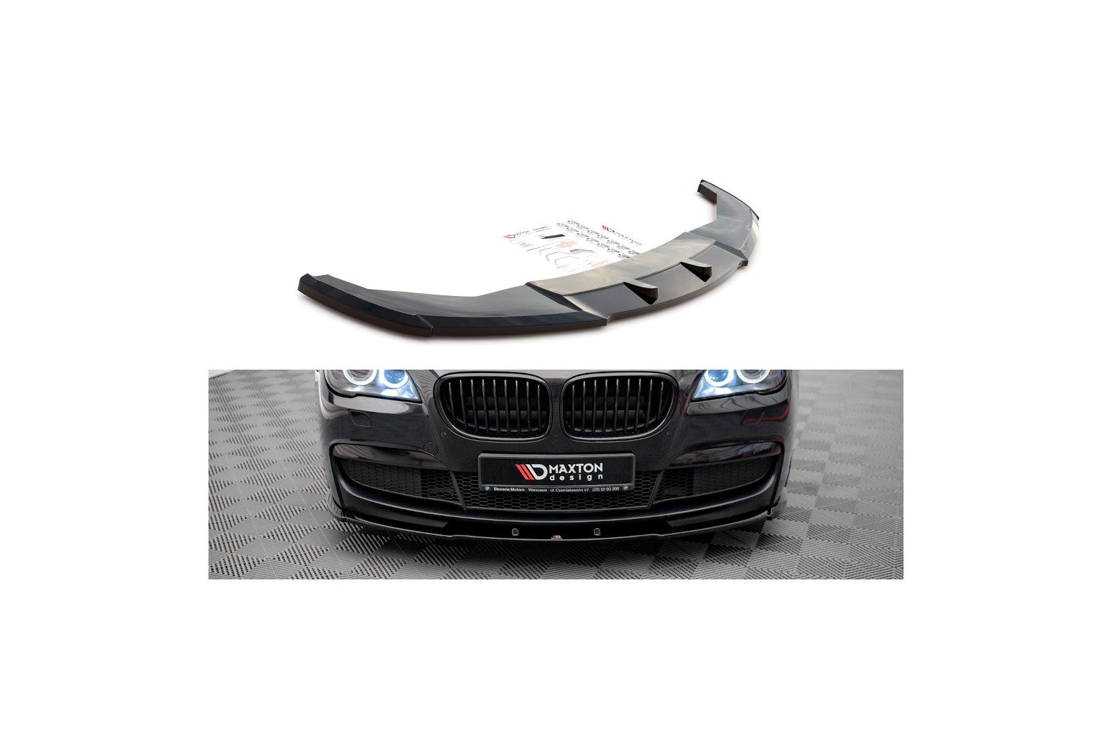 Splitter Przedni V.1 BMW 7 M-Pack F01