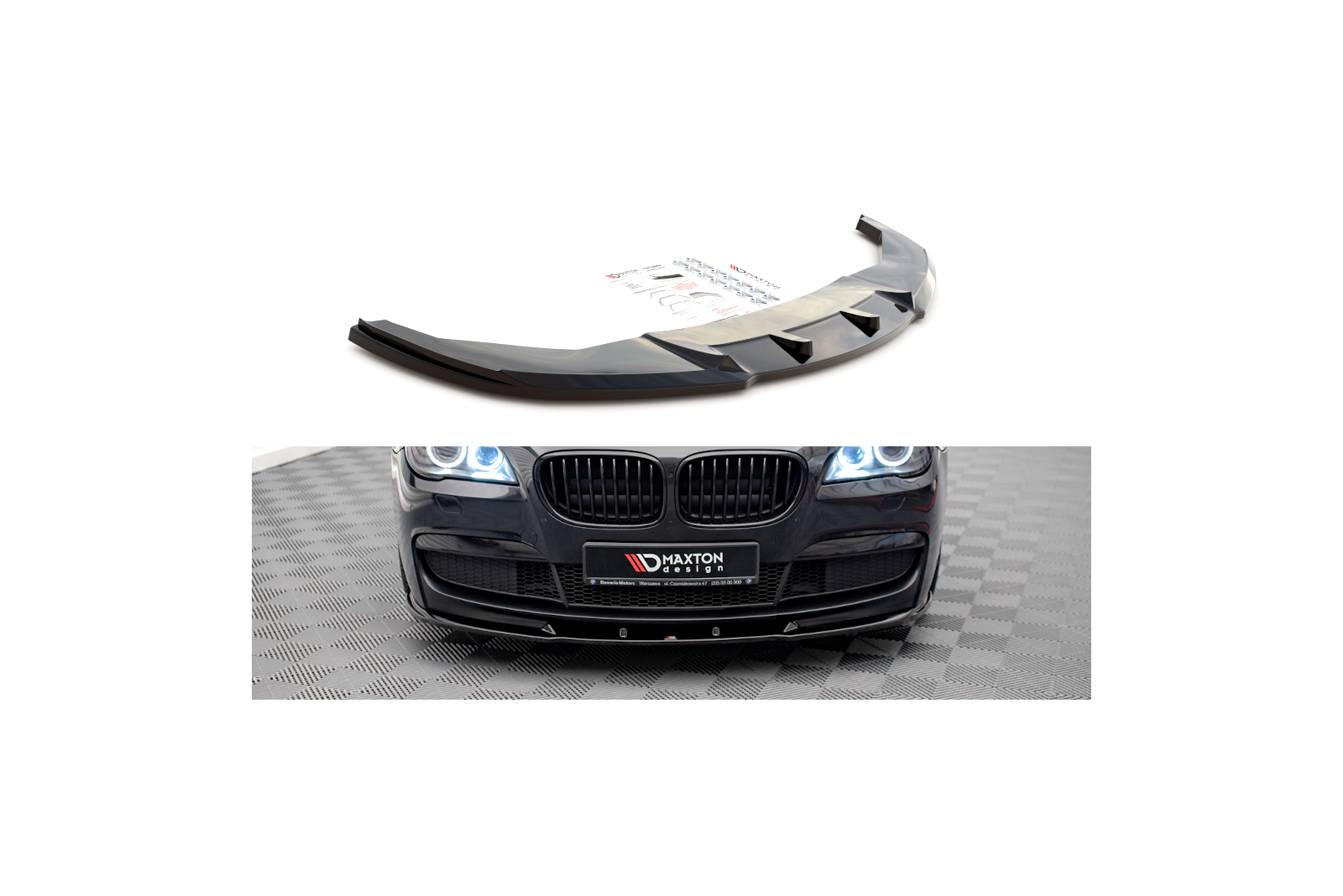 Splitter Przedni V.2 BMW 7 M-Pack F01