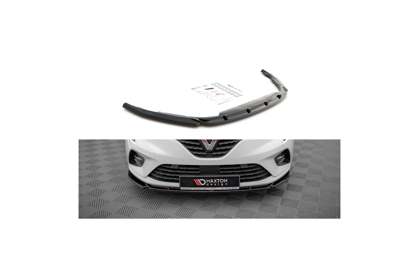 Splitter Przedni V.1 Renault Clio Mk5