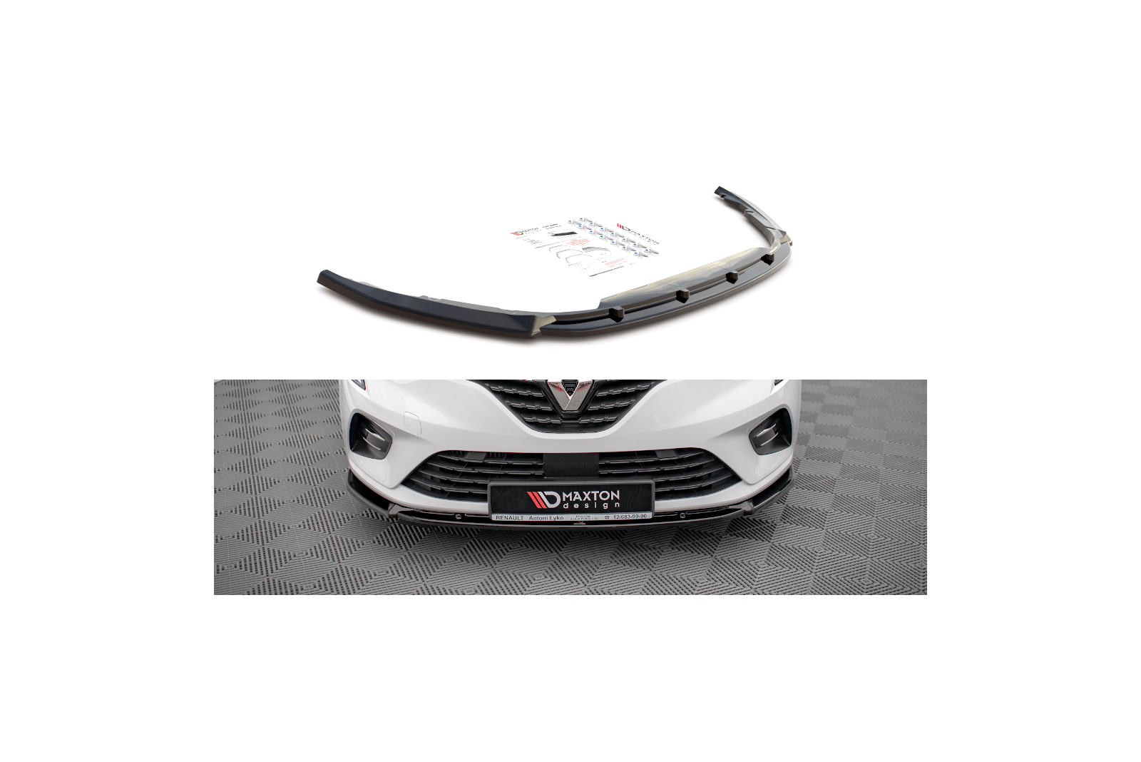 Splitter Przedni V.2 Renault Clio Mk5