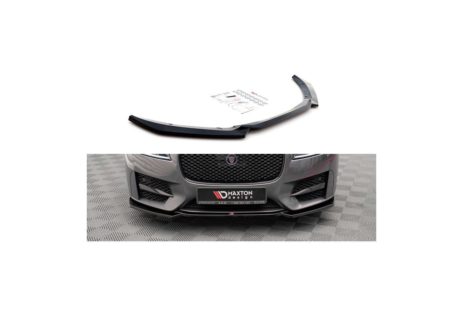 Splitter Przedni V.1 Jaguar XF R-Sport Mk2