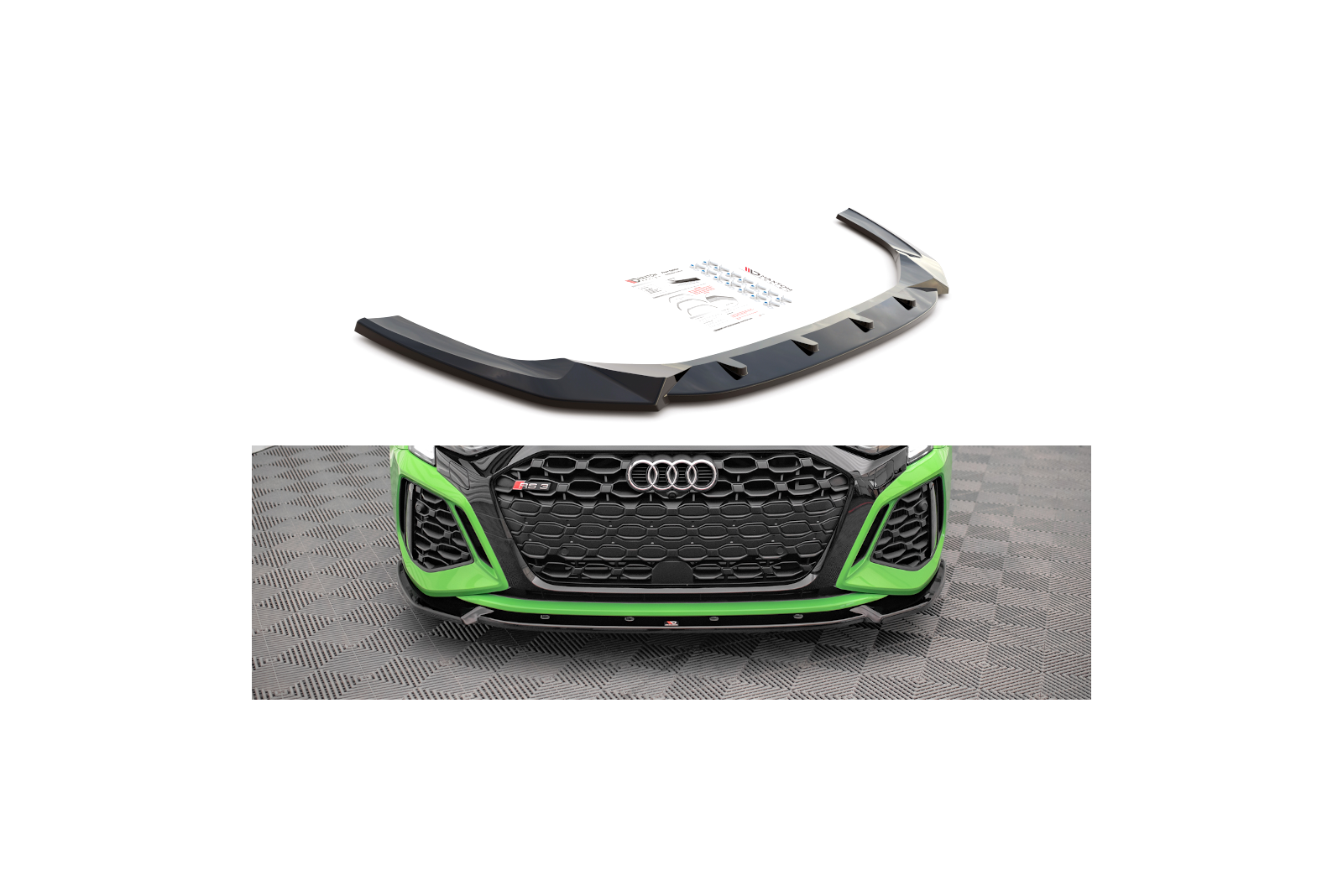 Splitter Przedni V.1 Audi RS3 8Y