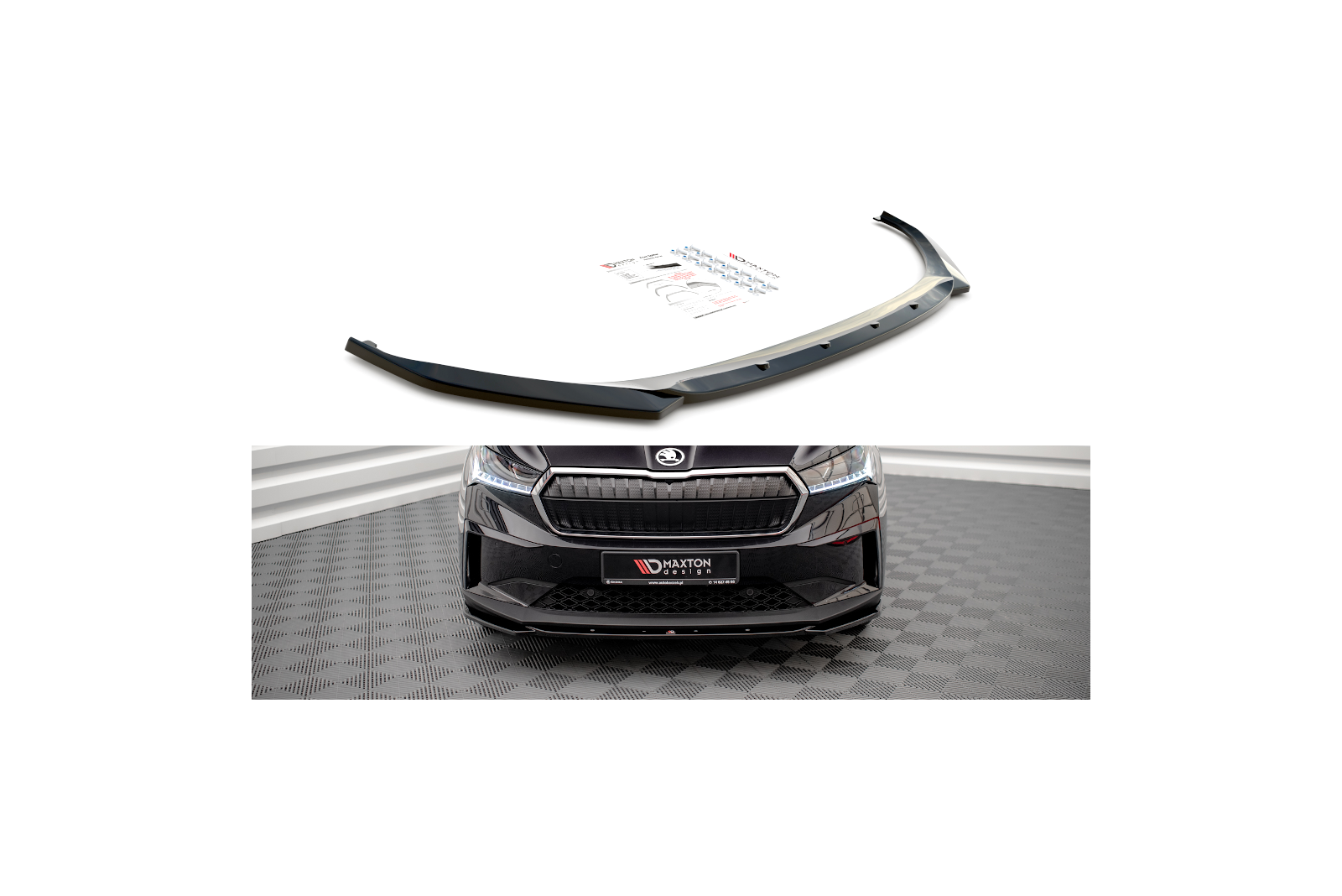 Splitter Przedni V.3 Skoda Enyaq iV