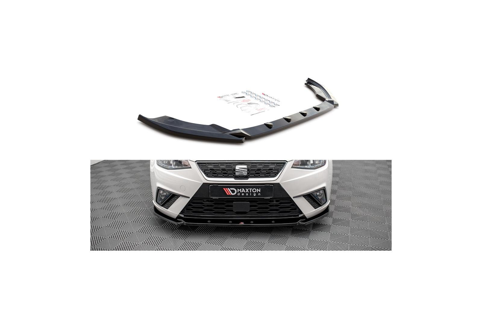 Splitter Przedni V.2 Seat Ibiza FR/ Standard Mk5