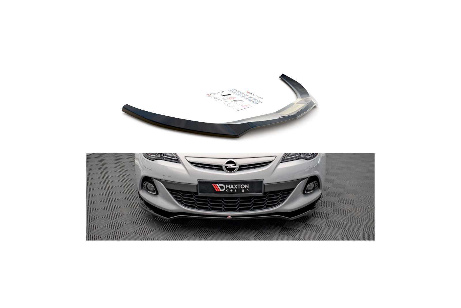 Splitter Przedni V.2 Opel Astra GTC OPC-Line J