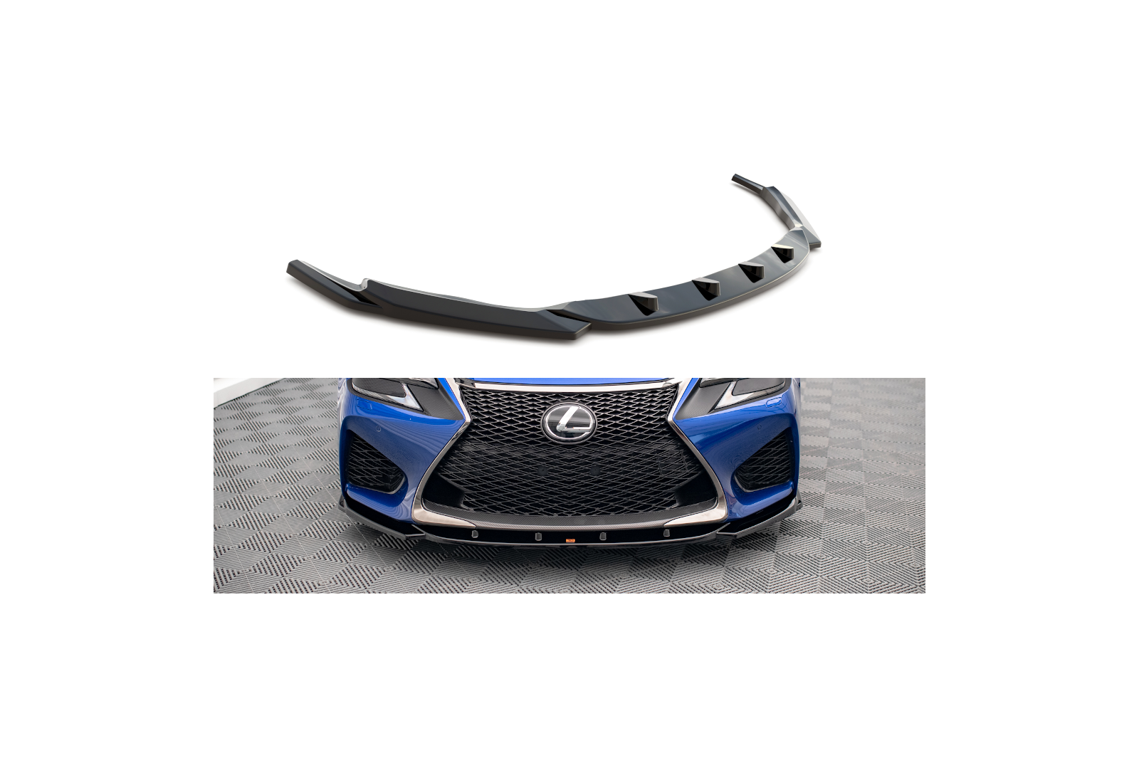 Splitter Przedni V.2 Lexus GS F Mk4 Facelift