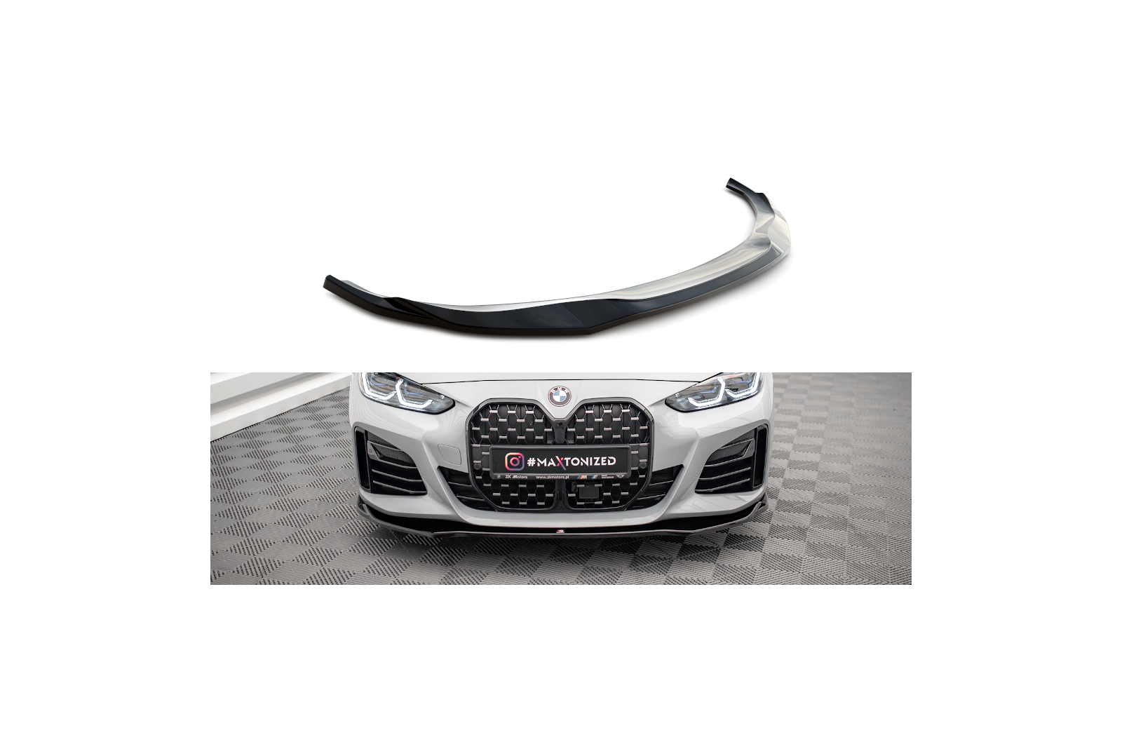 Splitter Przedni V.1 BMW 4 Gran Coupe M-Pack G26