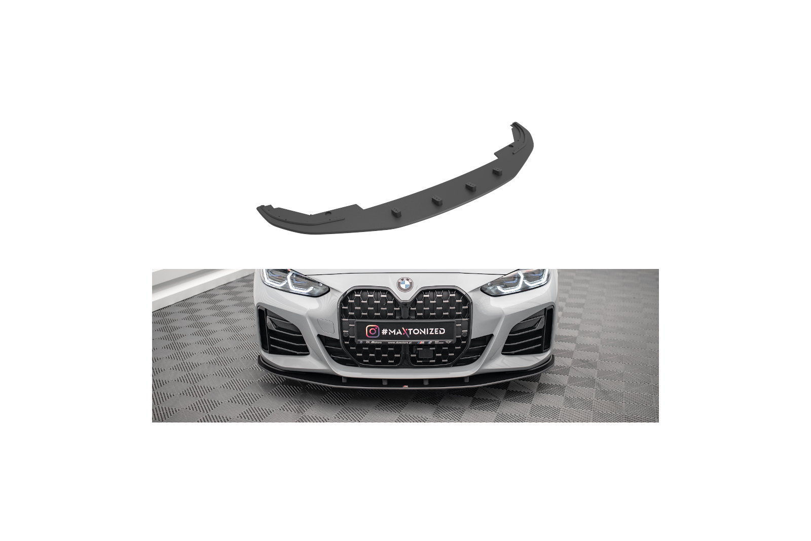 Splitter Przedni Street Pro BMW 4 Gran Coupe M-Pack G26