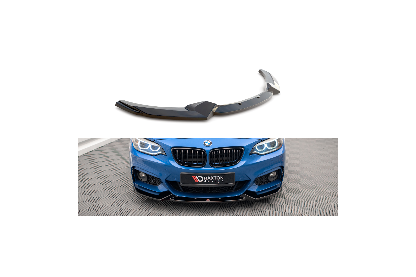 Splitter Przedni V.2 BMW 2 M-Pack F22