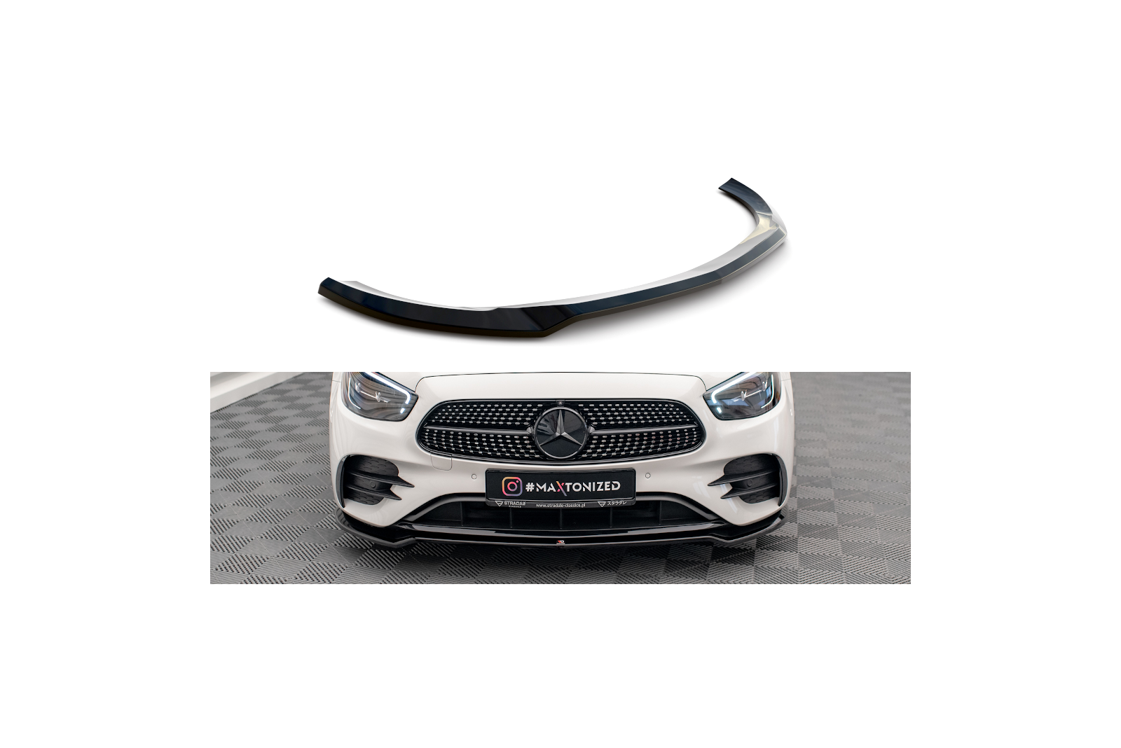 Splitter Przedni V.1 Mercedes-Benz E AMG-Line W213 Facelift