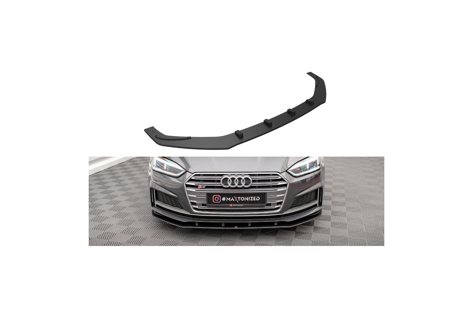 Splitter Przedni Street Pro Audi A5 S-Line / S5 Coupe / Sportback F5