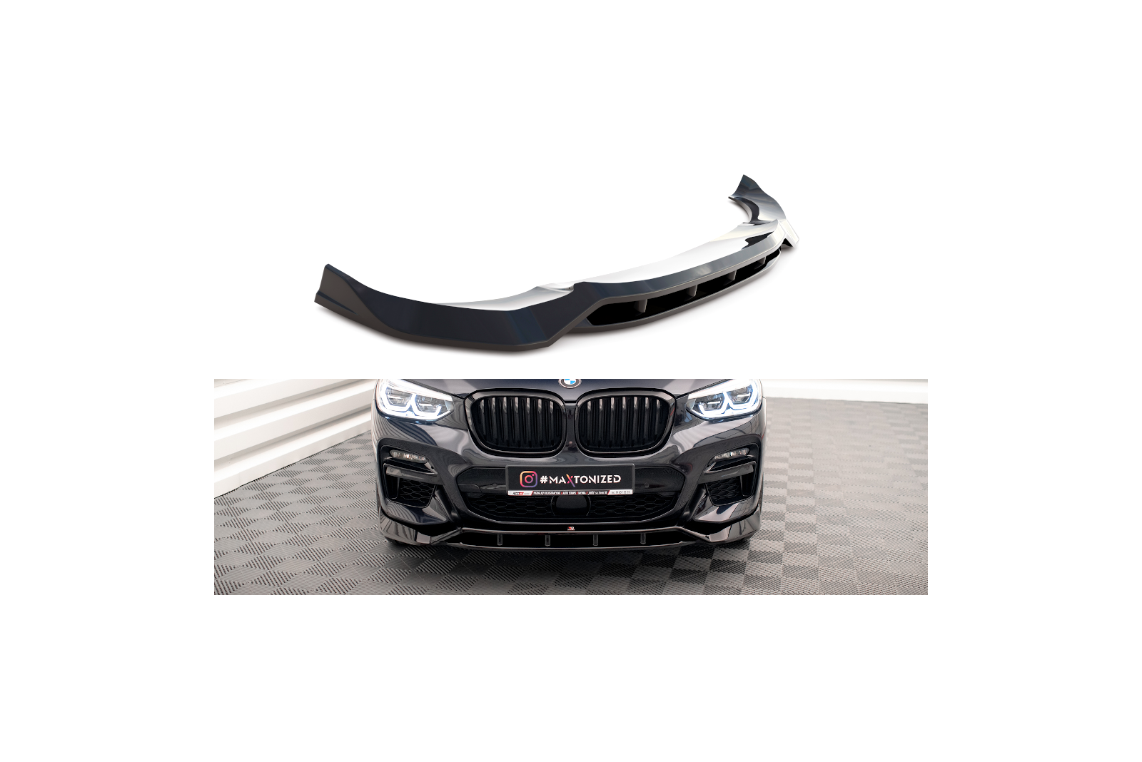 Splitter Przedni V.2  BMW X3 M40d / M40i / M-Pack G01 