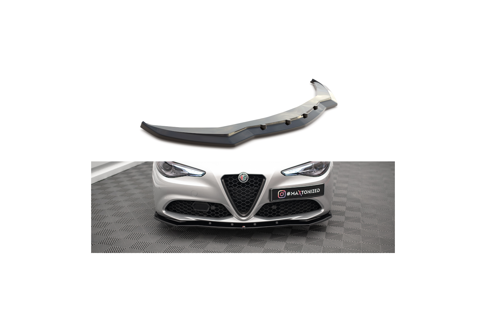 Splitter Przedni V.1 Alfa Romeo Giulia Sport