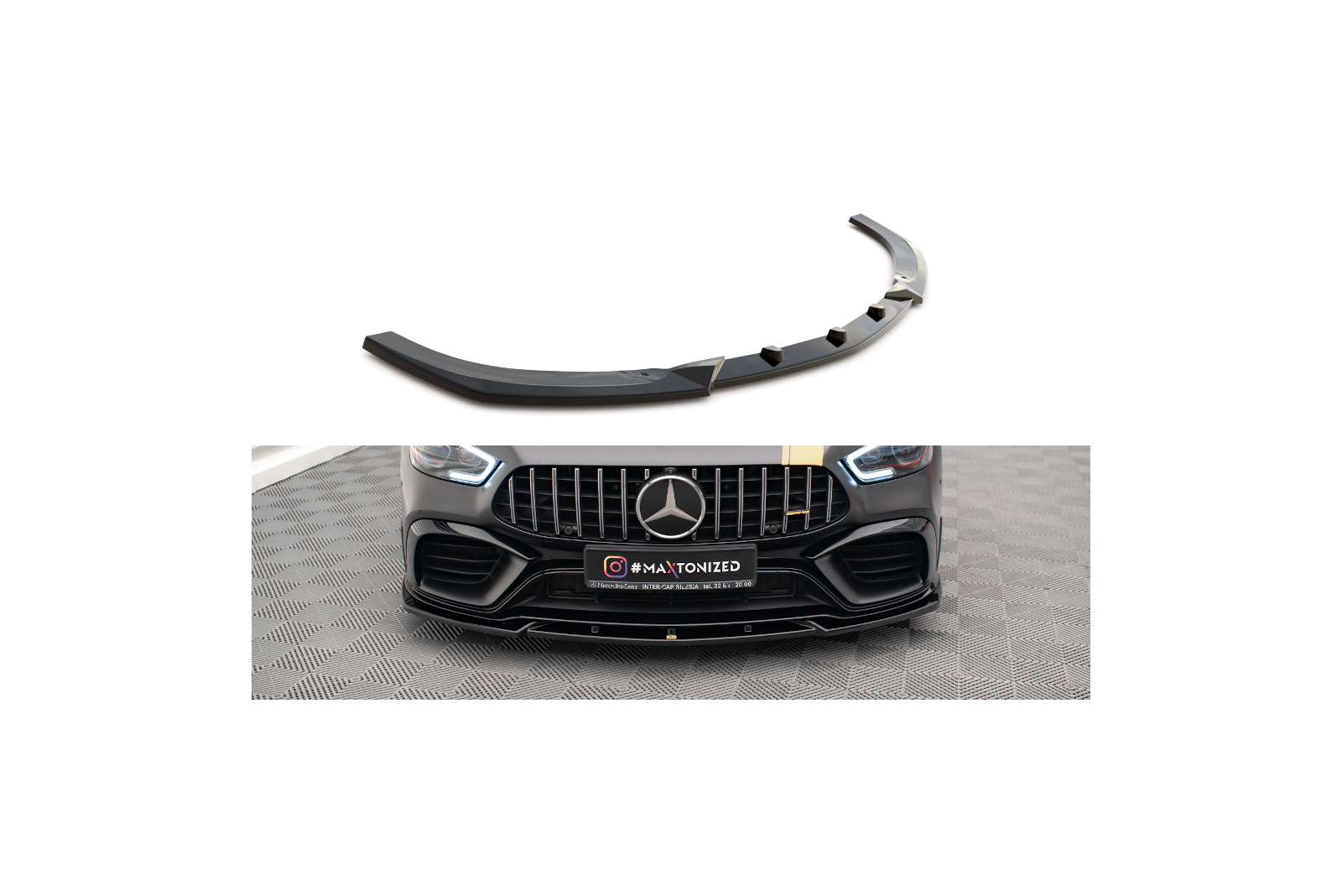 Splitter Przedni V.3 Mercedes-AMG GT 63S 4-Door Coupe Aero