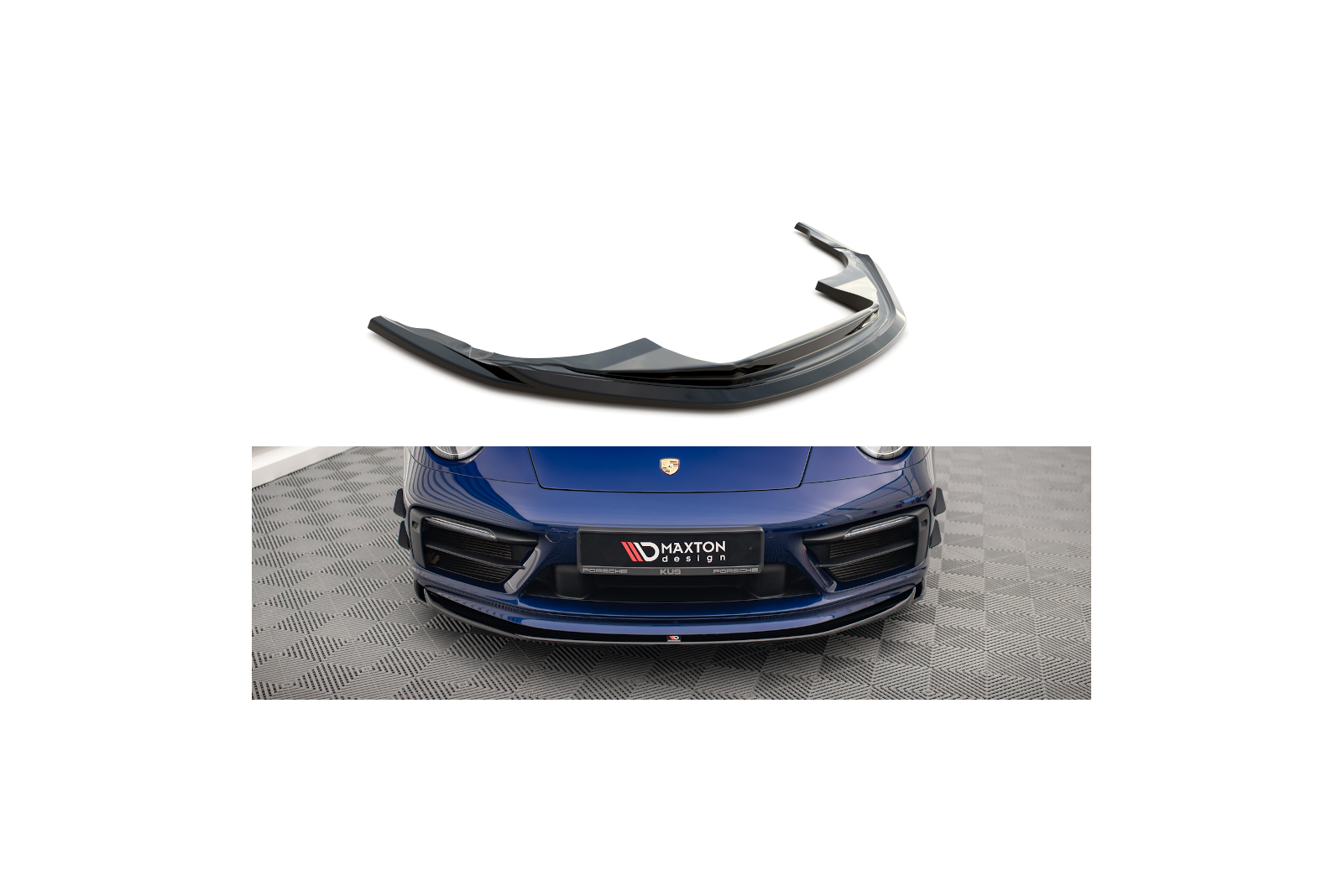 Splitter Przedni V.1 Porsche 911 Carrera Aero 992